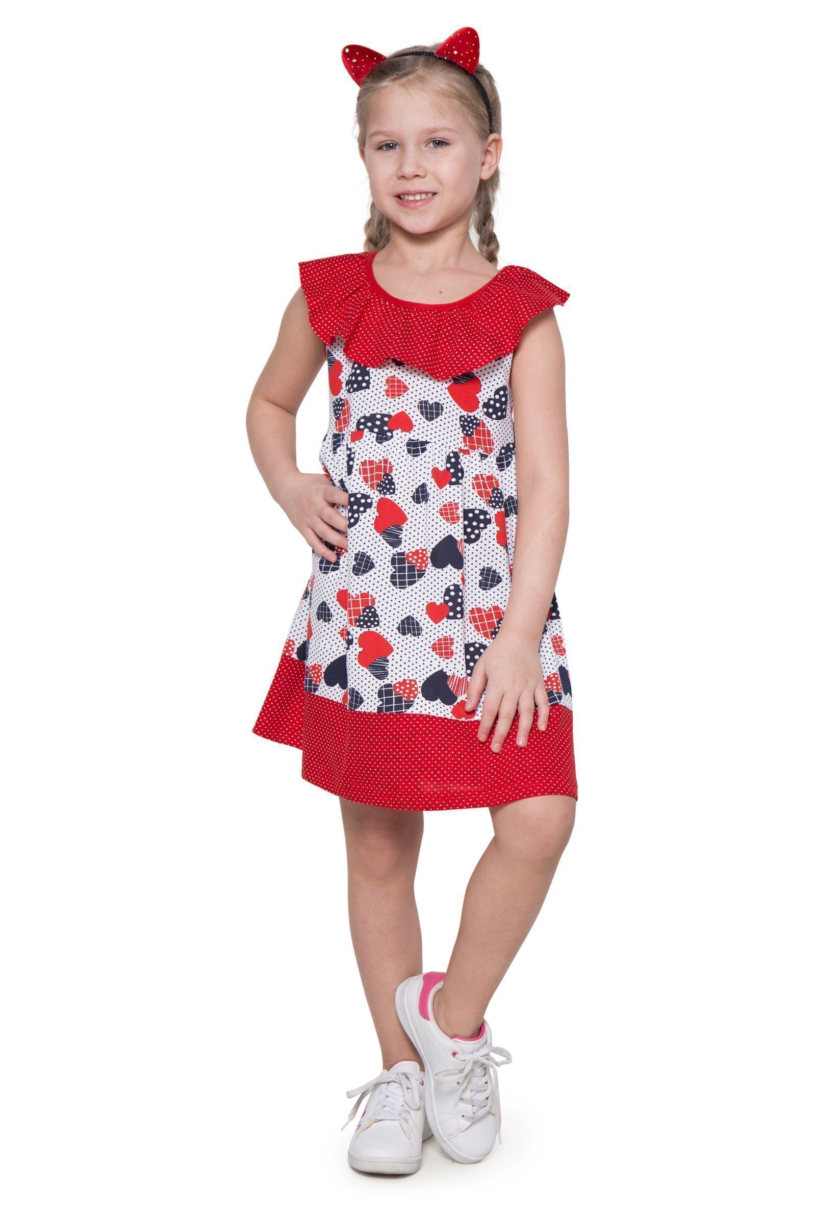 Платье-ПЛ02-2824 оптом от производителя детской одежды 'Алёна'