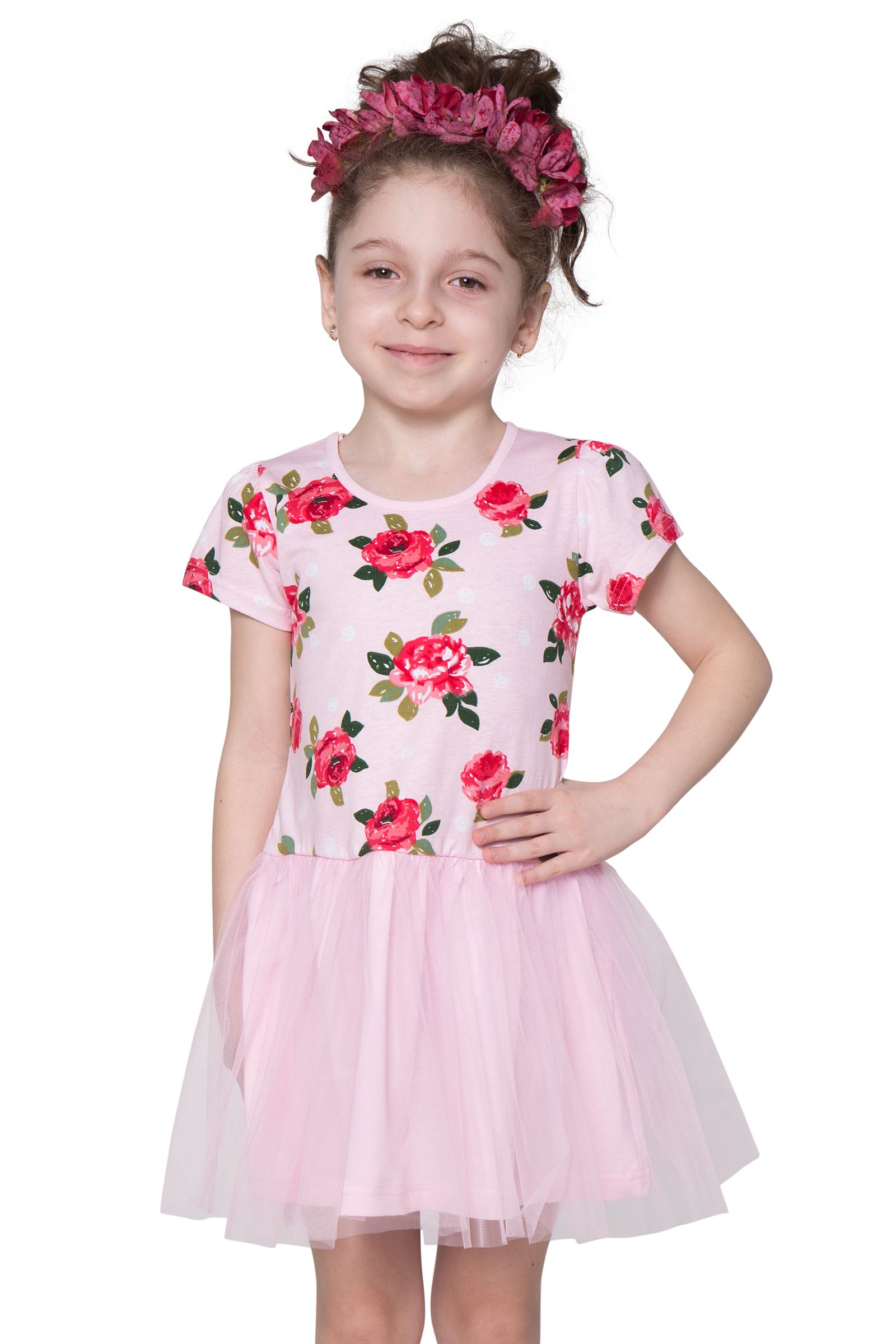 Платье-ПЛ02-3238 оптом от производителя детской одежды 'Алёна'