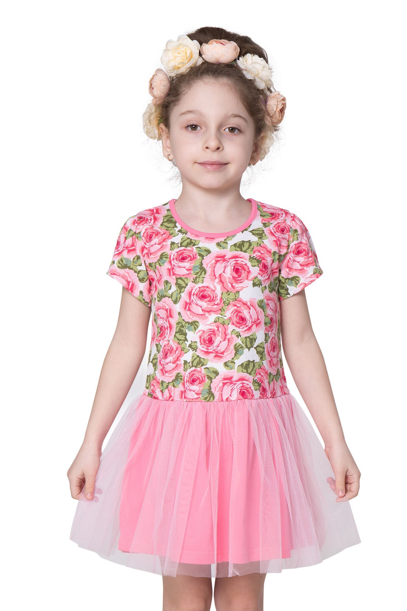 Платье-ПЛ02-3238 оптом от производителя детской одежды 'Алёна'