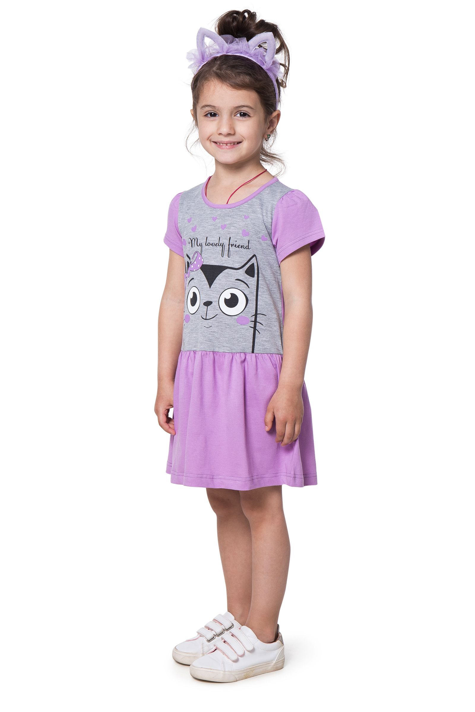 Платье-ПЛ02-3193 оптом от производителя детской одежды 'Алёна'