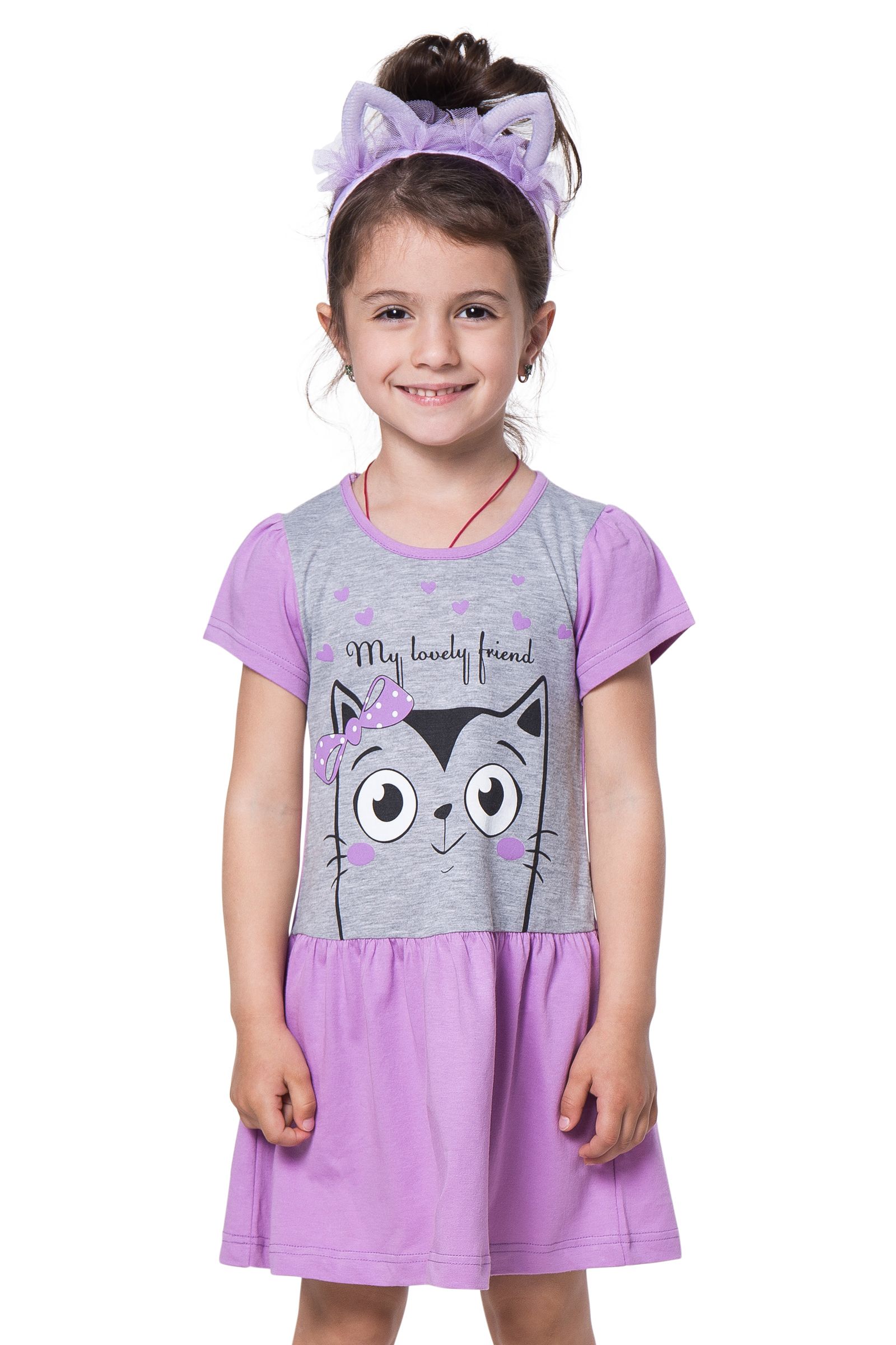 Платье-ПЛ02-3193 оптом от производителя детской одежды 'Алёна'