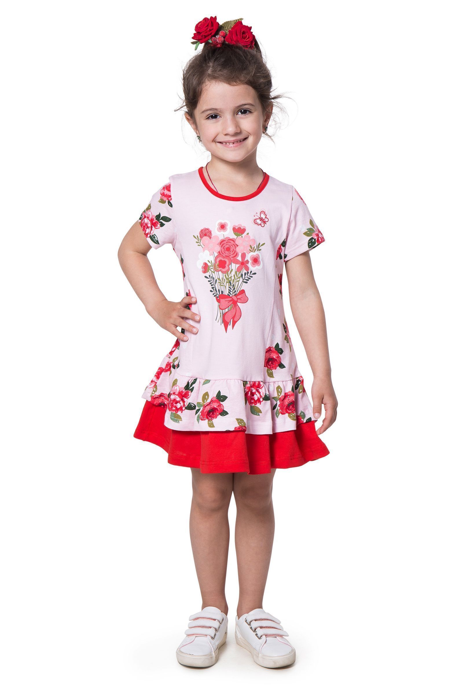 Платье-ПЛ02-3242 оптом от производителя детской одежды 'Алёна'