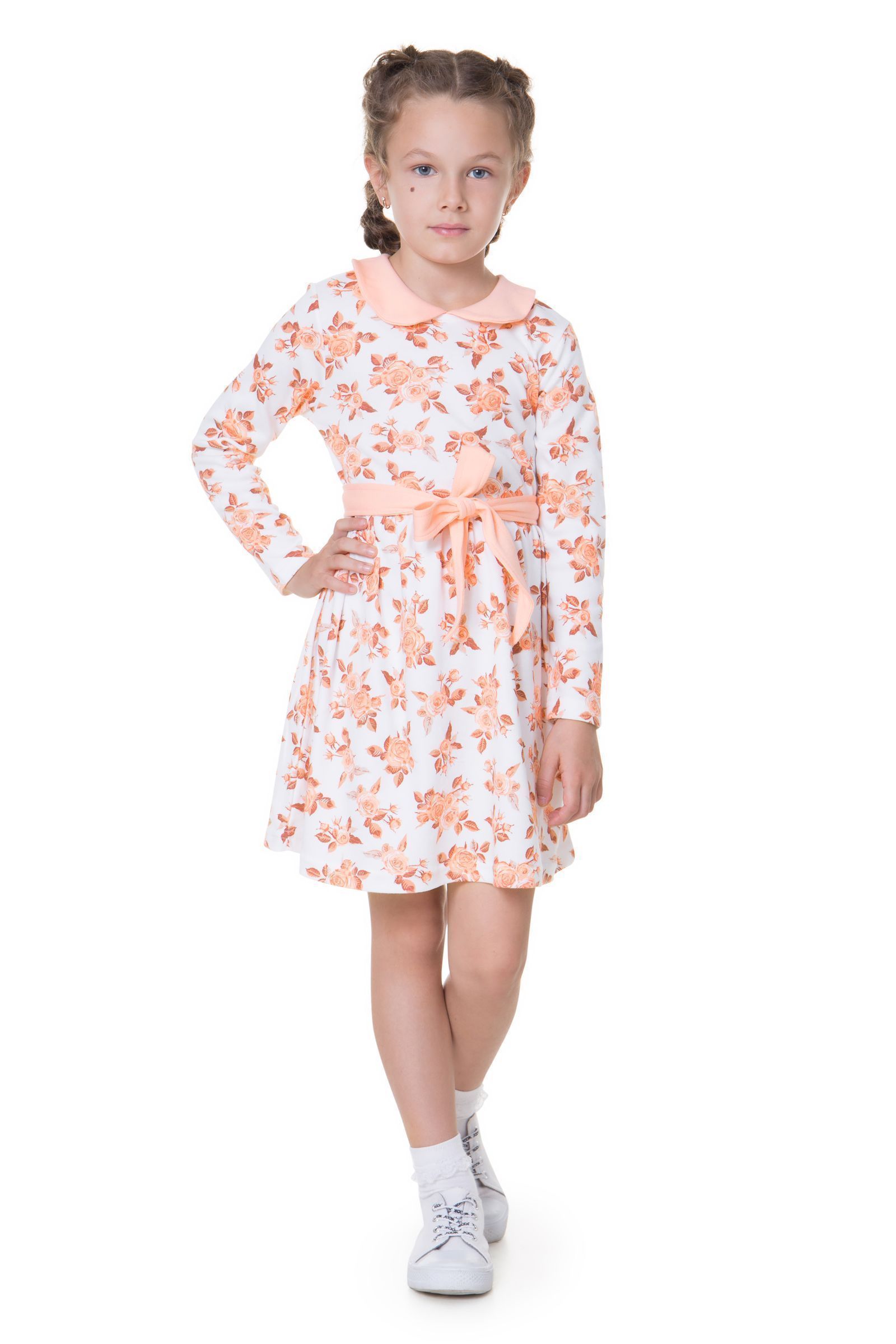 Платье-ПЛ01-2665 оптом от производителя детской одежды 'Алёна'