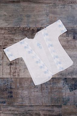 Рубашка для крещения-6-245 оптом от производителя детской одежды 'Алёна'