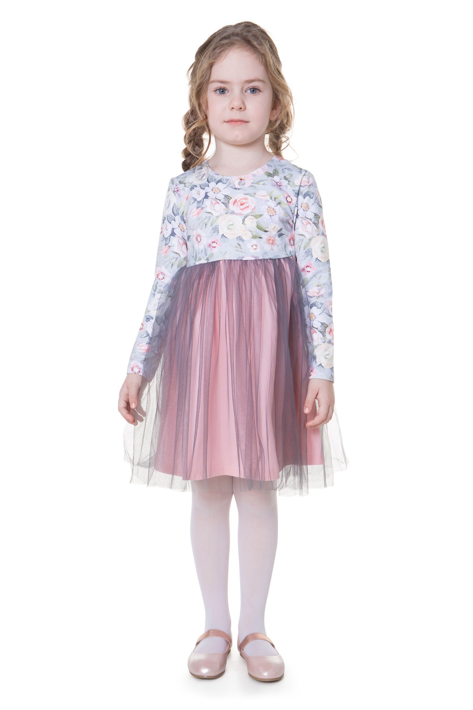 Платье-ПЛ15-3375 оптом от производителя детской одежды 'Алёна'