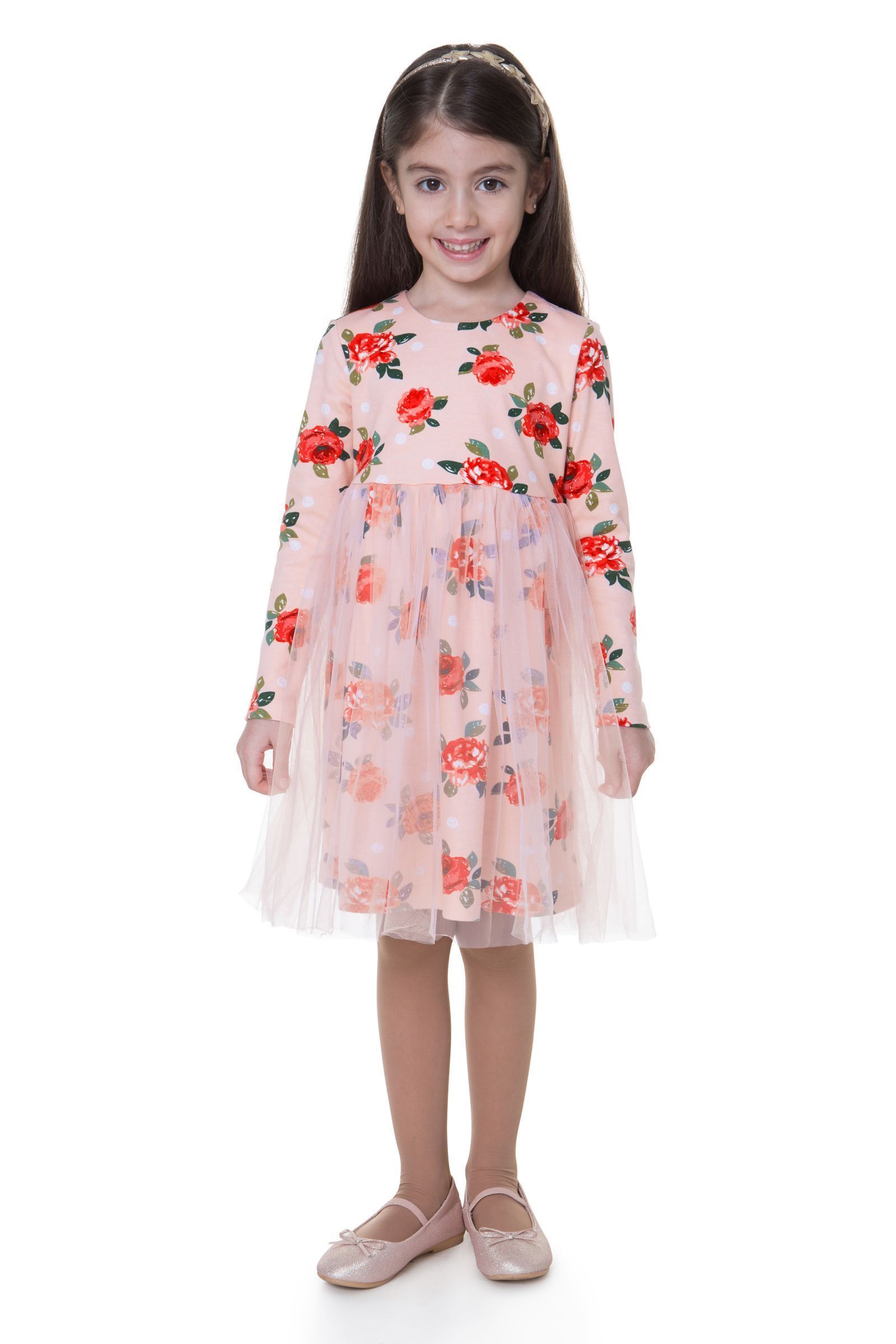 Платье-ПЛ01-3376 оптом от производителя детской одежды 'Алёна'