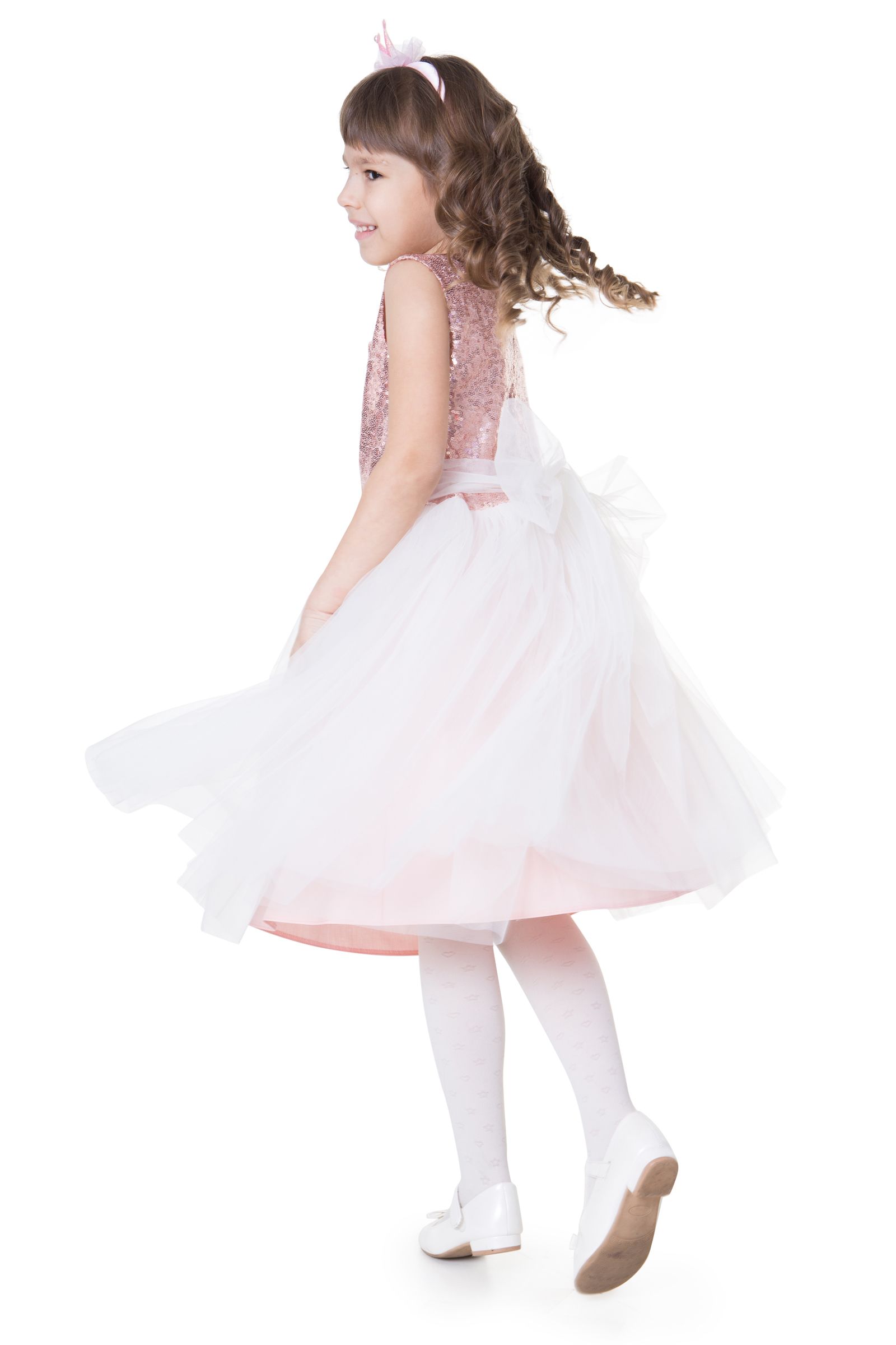 Платье-ПЛ8-1С оптом от производителя детской одежды 'Алёна'