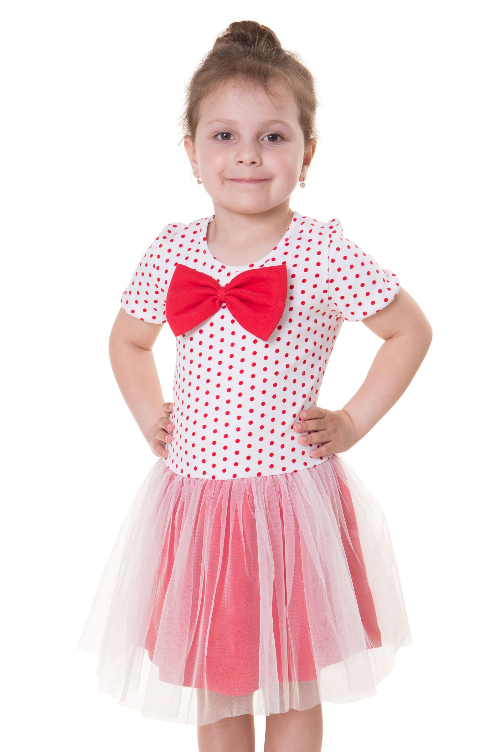 Платье-ПЛ01-3470 оптом от производителя детской одежды 'Алёна'