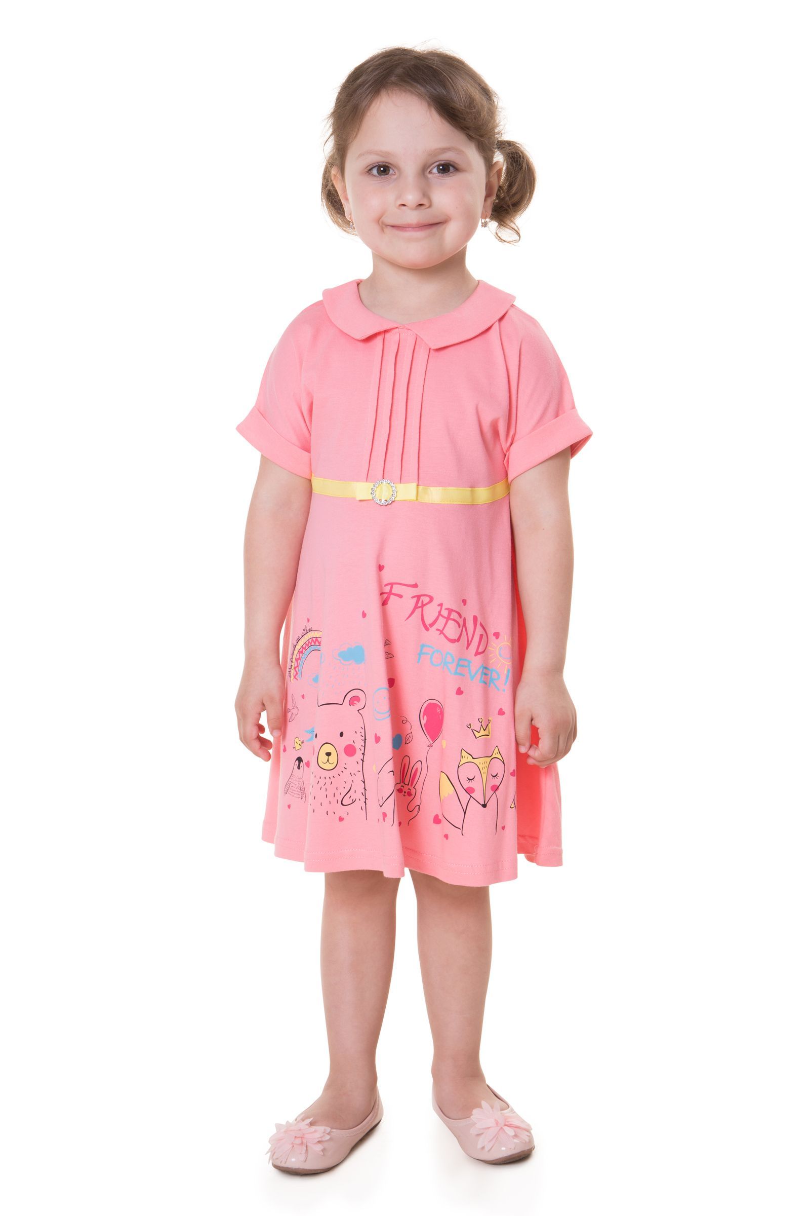 Платье-ПЛ02-3466 оптом от производителя детской одежды 'Алёна'