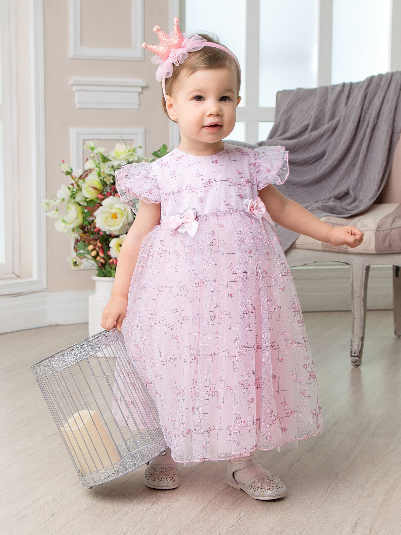 Платье-ПЛ54-7К оптом от производителя детской одежды 'Алёна'