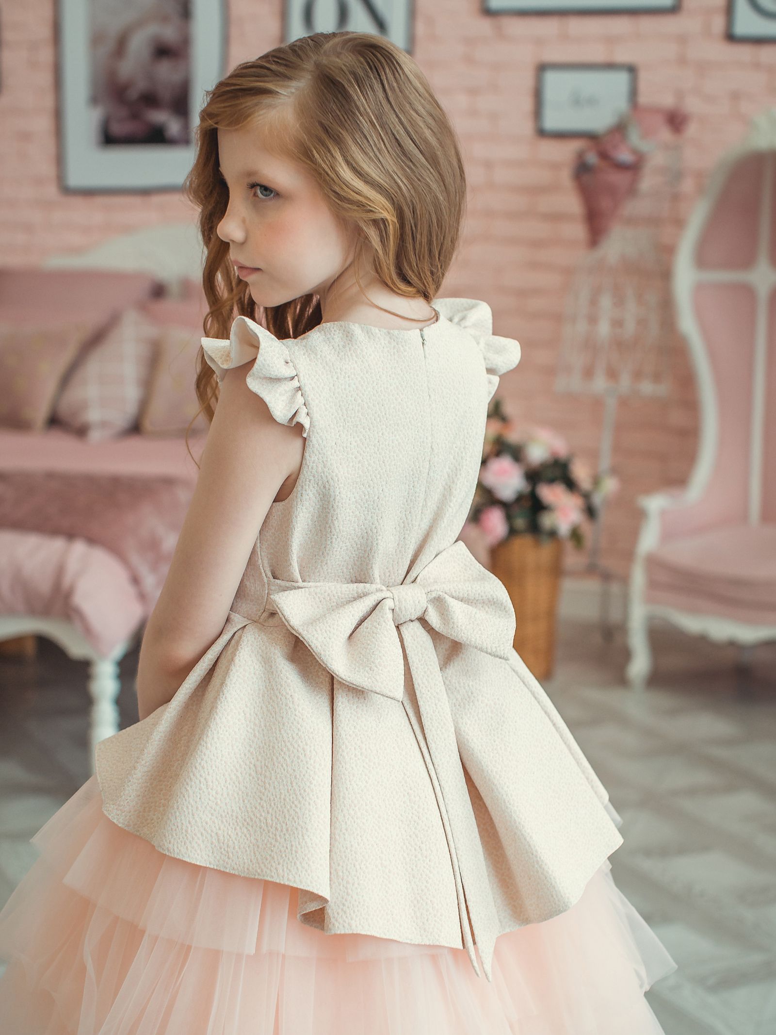 Платье-ПЛ34-36Т оптом от производителя детской одежды 'Алёна'