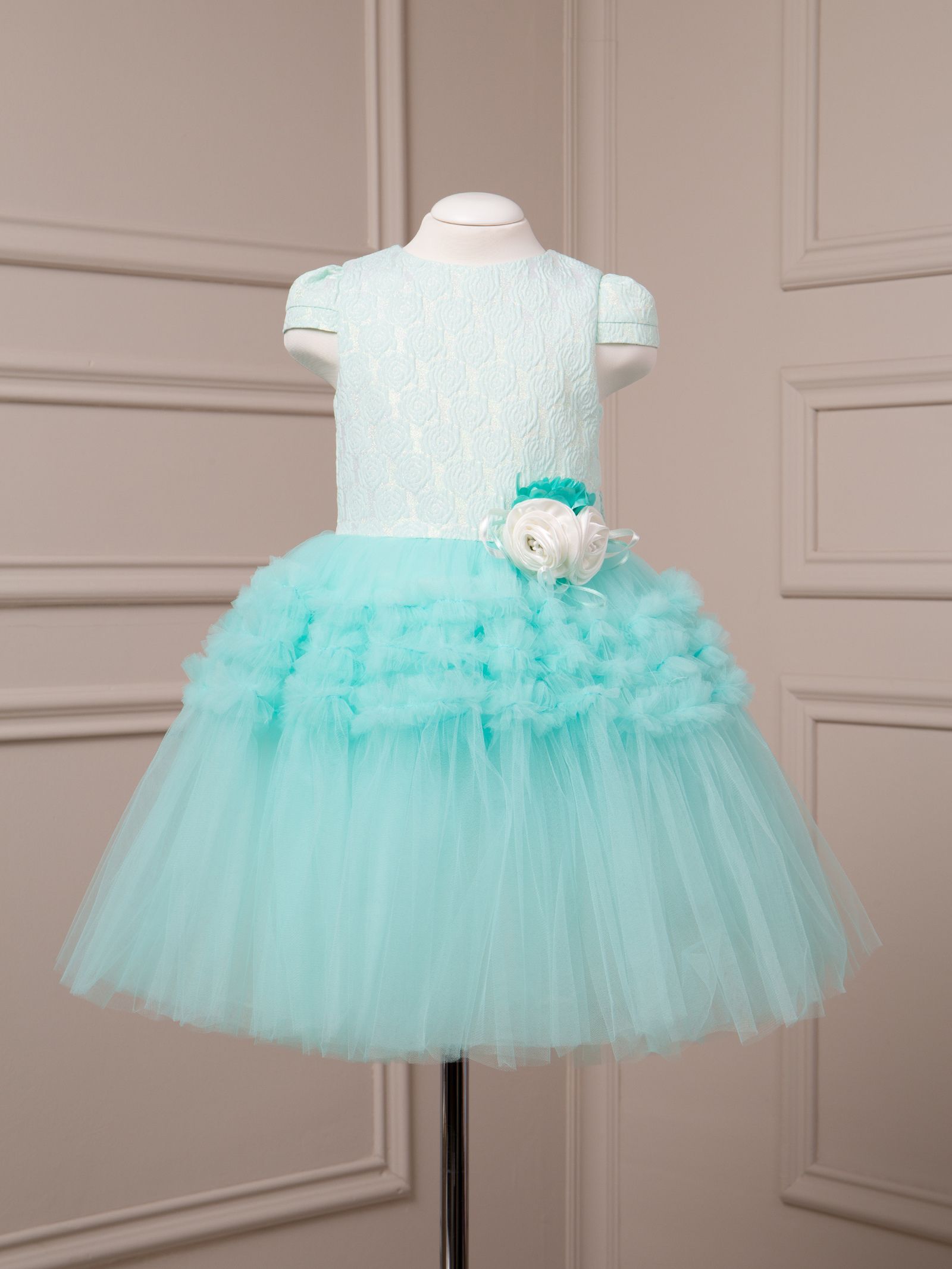 Платье-ПЛ37-1Т оптом от производителя детской одежды 'Алёна'