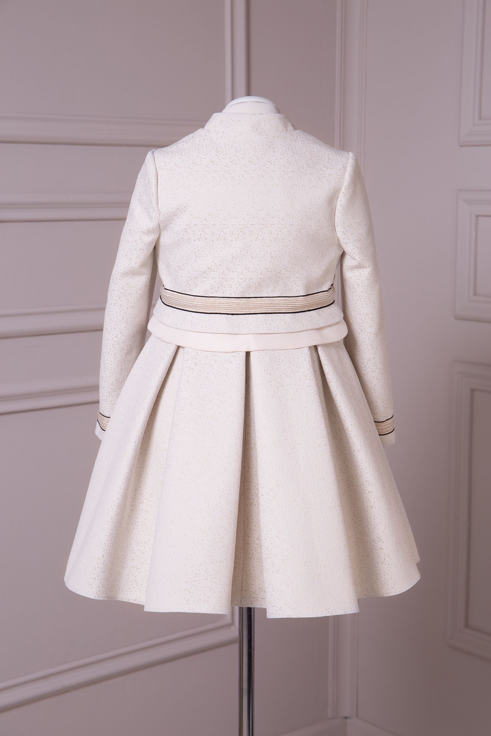 Платье с жакетом-КС24-25Т1/ оптом от производителя детской одежды 'Алёна'