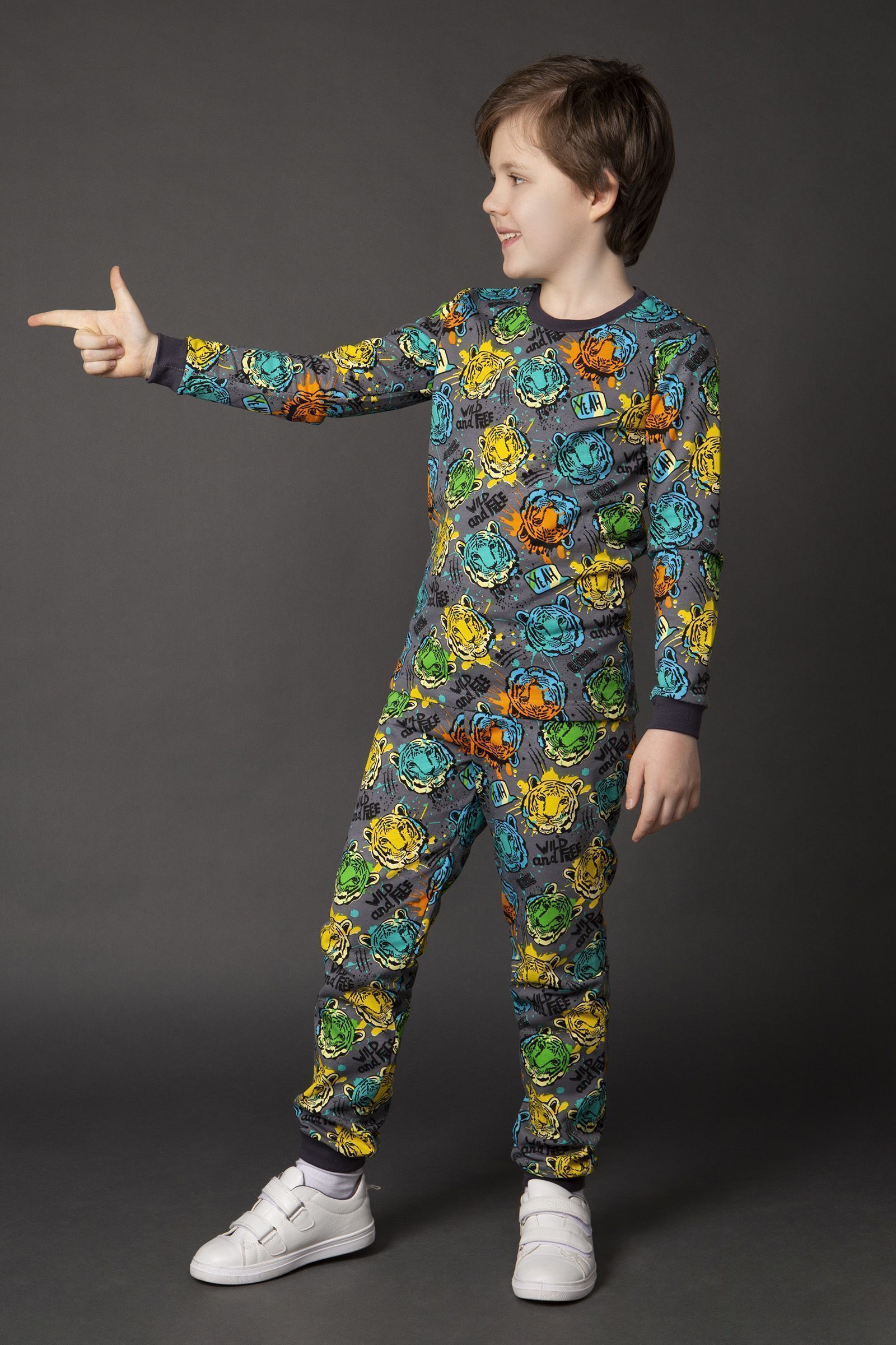 Пижама-ПЖ06-429б оптом от производителя детской одежды 'Алёна'