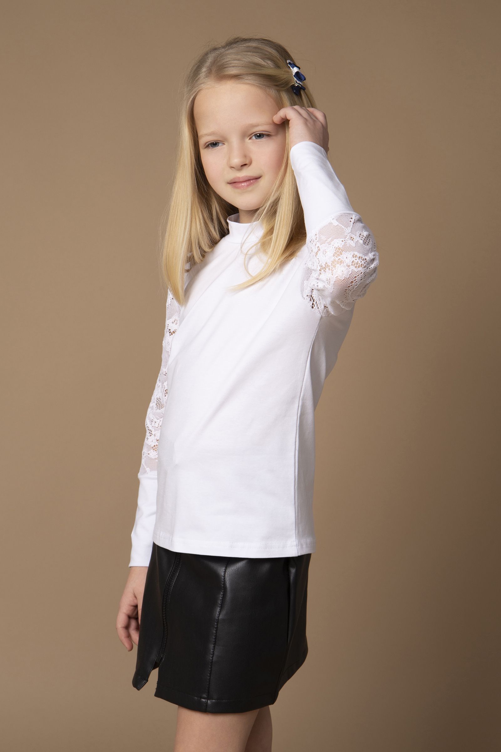 Блузка-ДЖ09-3143 оптом от производителя детской одежды 'Алёна'