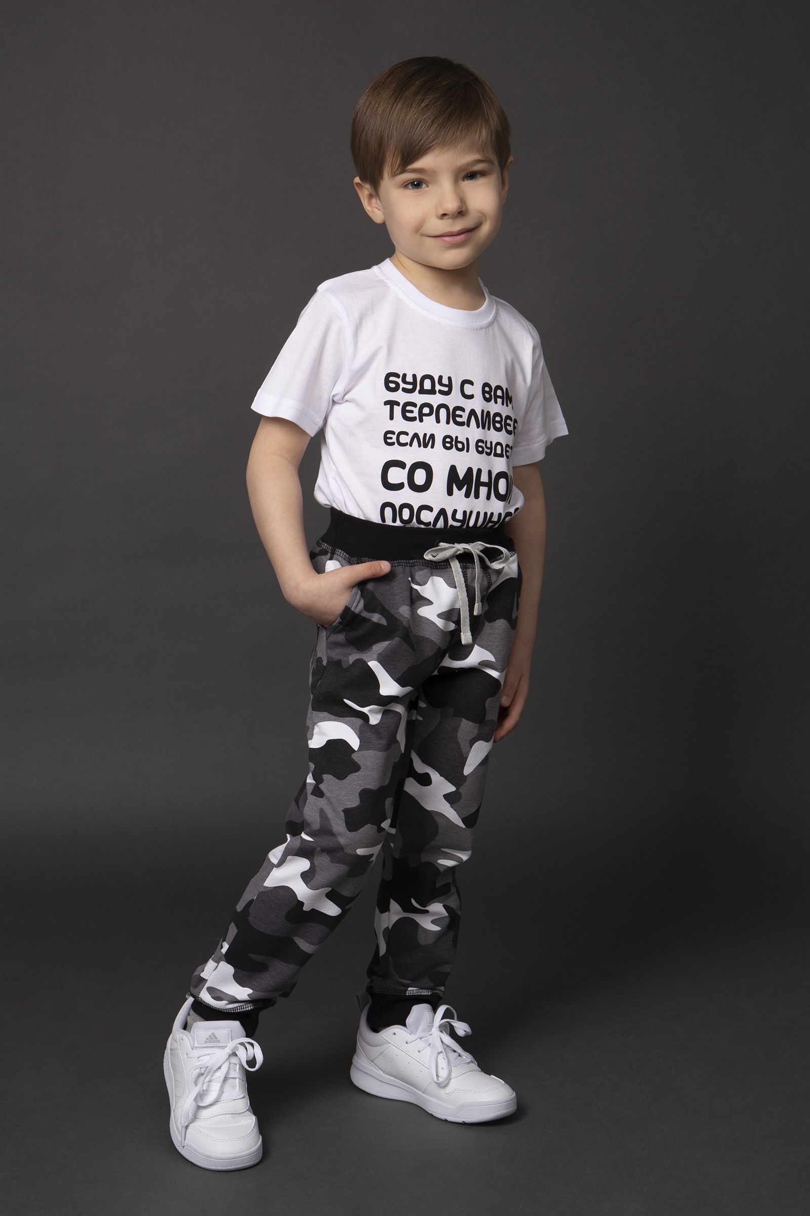 Брюки-БР15-3369 оптом от производителя детской одежды 'Алёна'