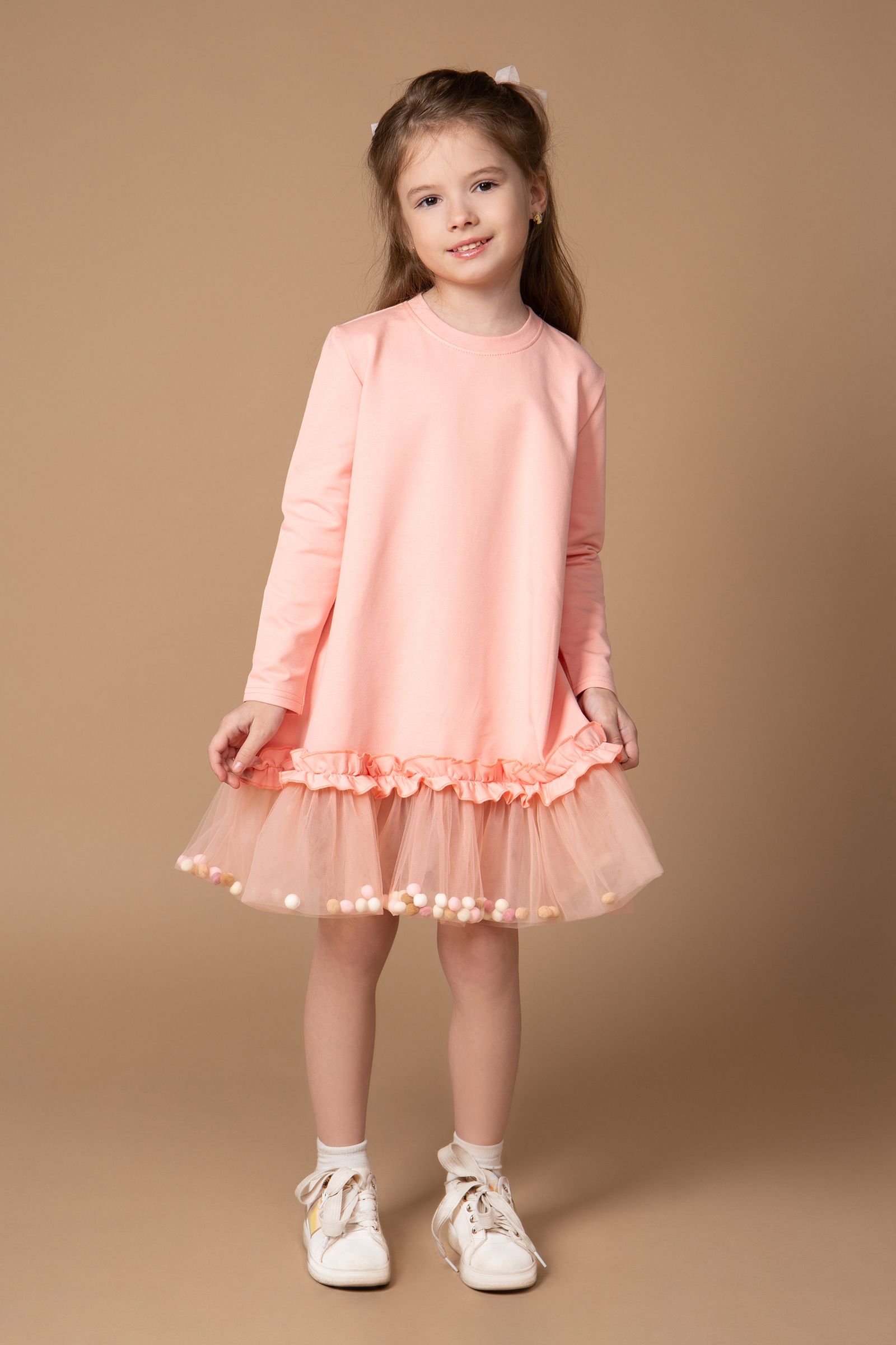 Платье-ПЛ15-4114 оптом от производителя детской одежды 'Алёна'
