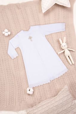 Рубашечка для крещения-РБ01-4076 оптом от производителя детской одежды 'Алёна'