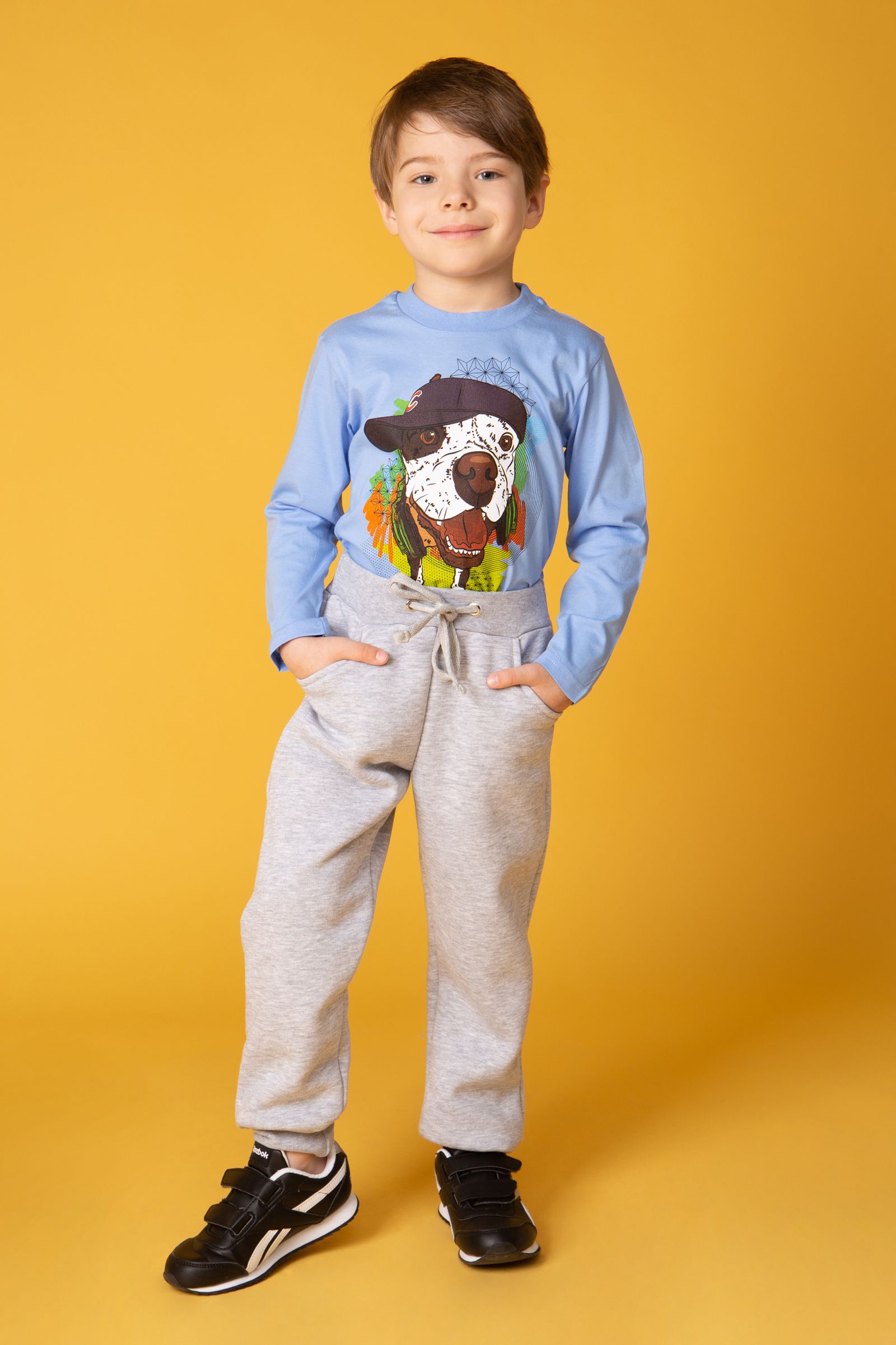 Брюки-БР06-4055 оптом от производителя детской одежды 'Алёна'
