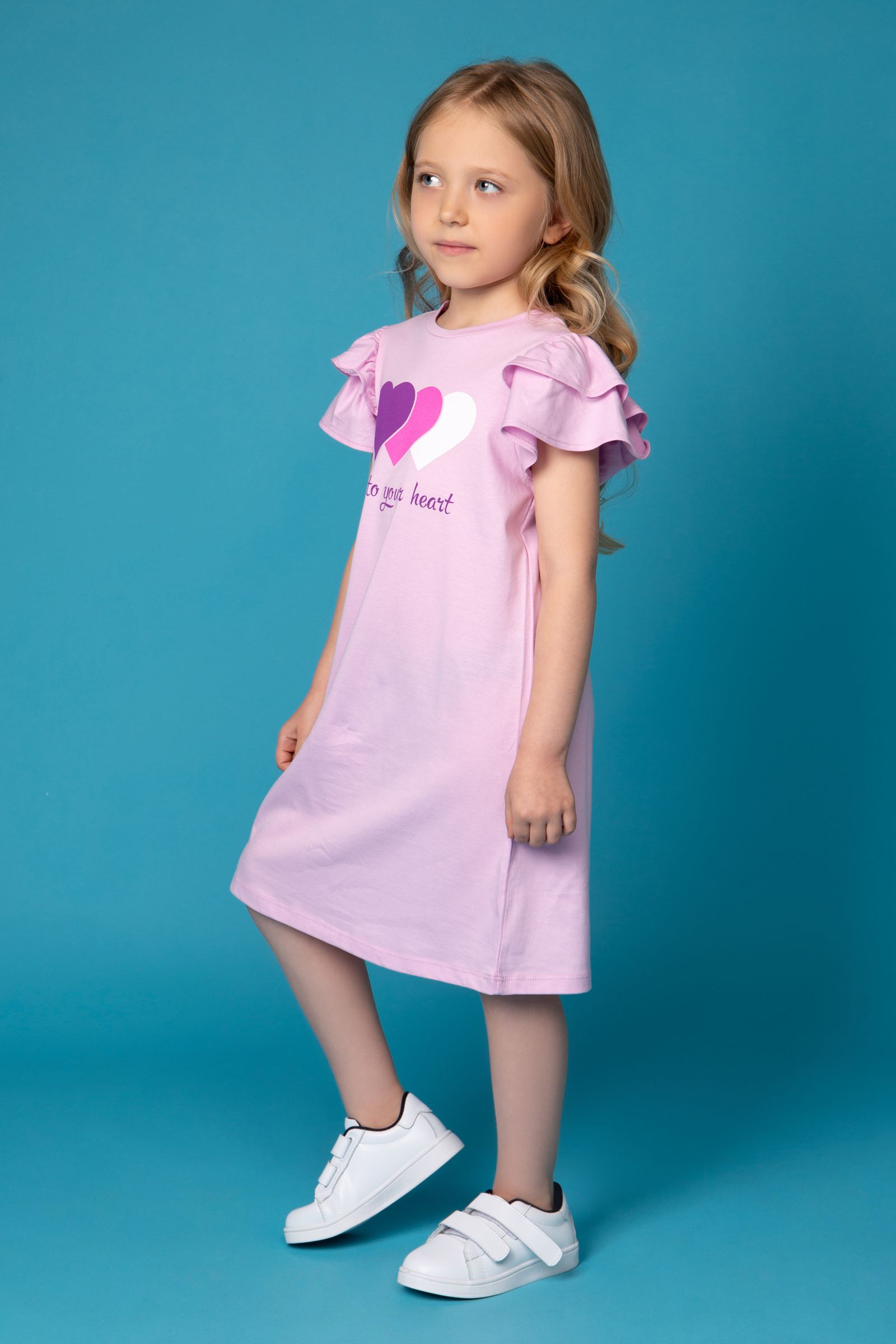 Платье-ПЛ02-4182 оптом от производителя детской одежды 'Алёна'