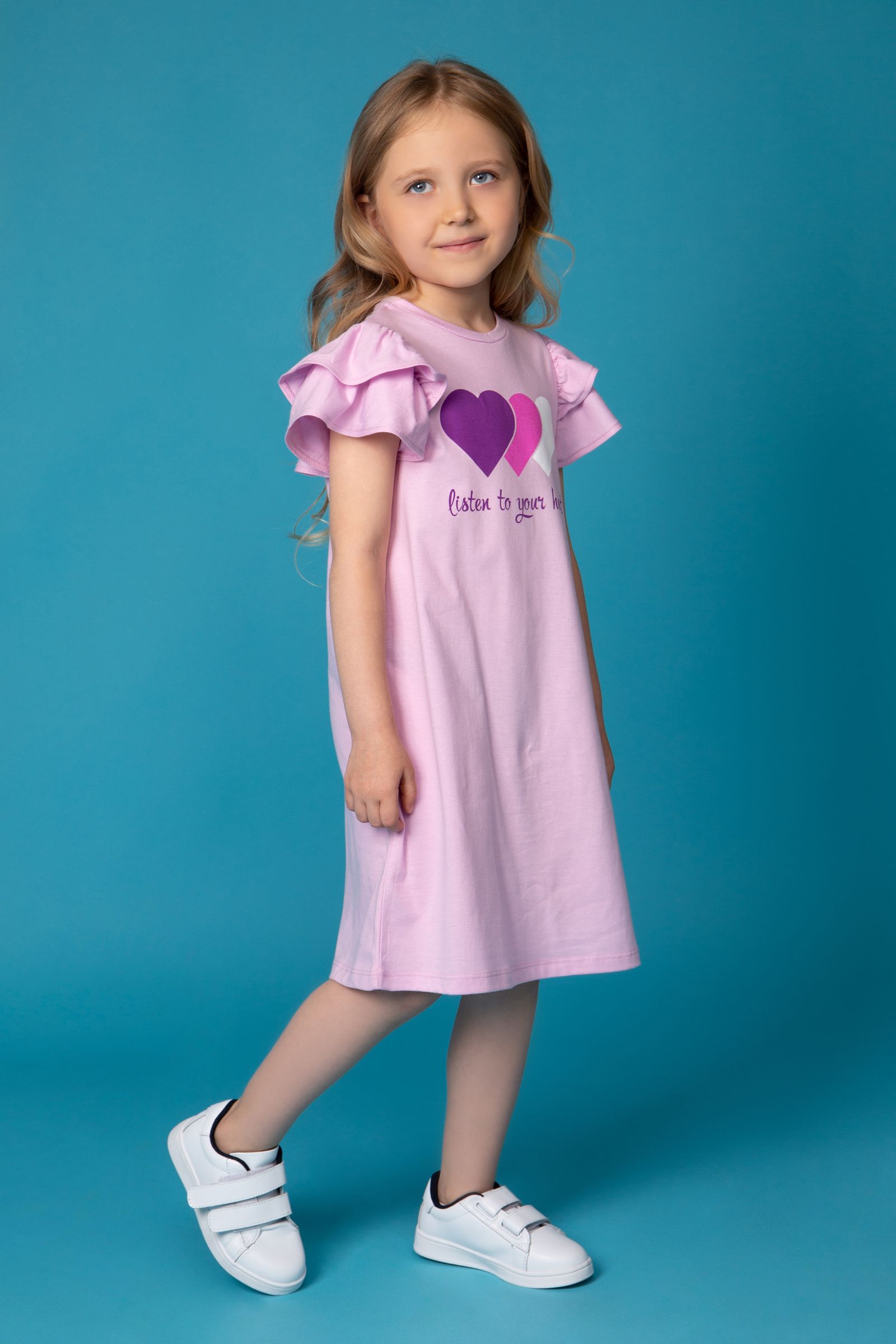 Платье-ПЛ02-4182 оптом от производителя детской одежды 'Алёна'