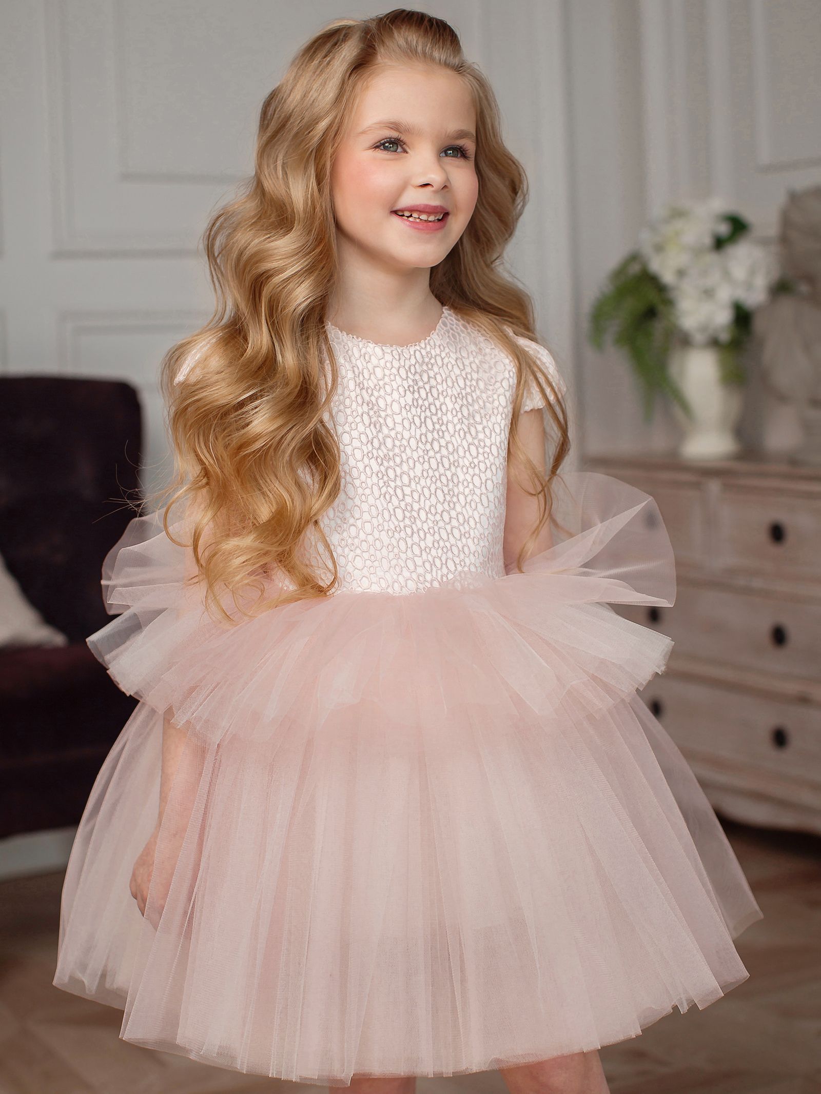 Платье-ПЛ64-41Т оптом от производителя детской одежды 'Алёна'