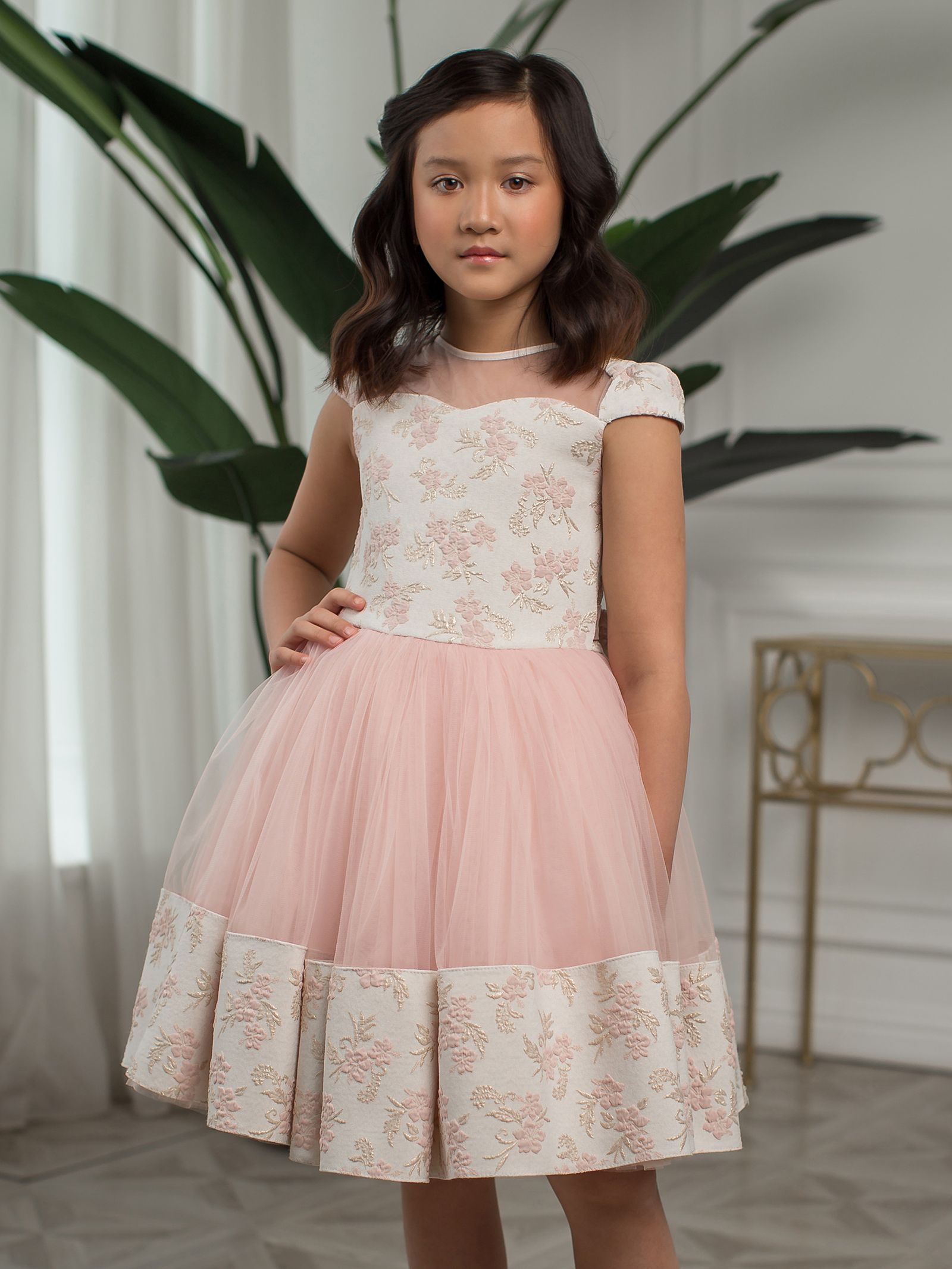 Платье-ПЛ36-42Т оптом от производителя детской одежды 'Алёна'