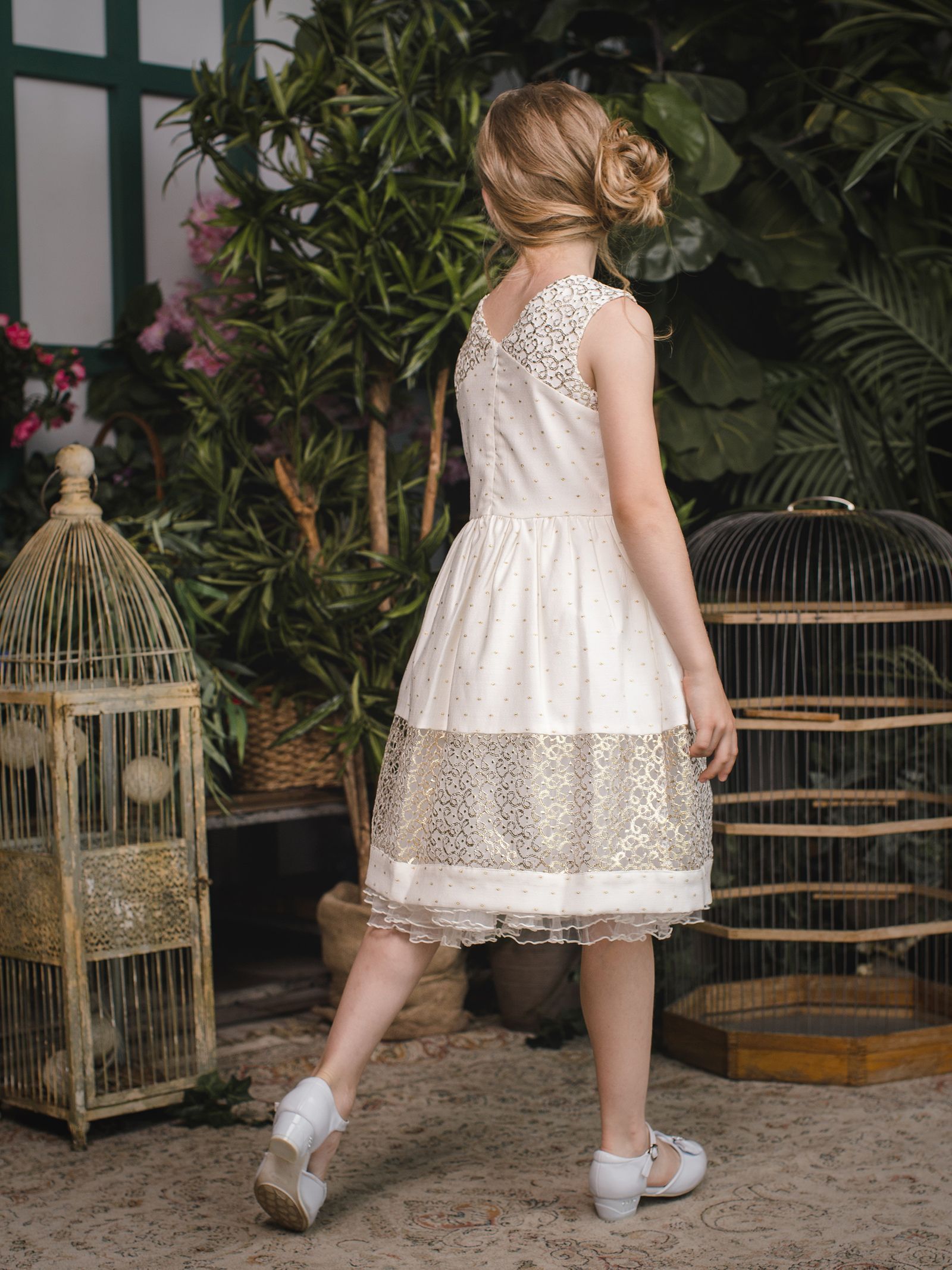 Платье-ПЛ44-40Т оптом от производителя детской одежды 'Алёна'