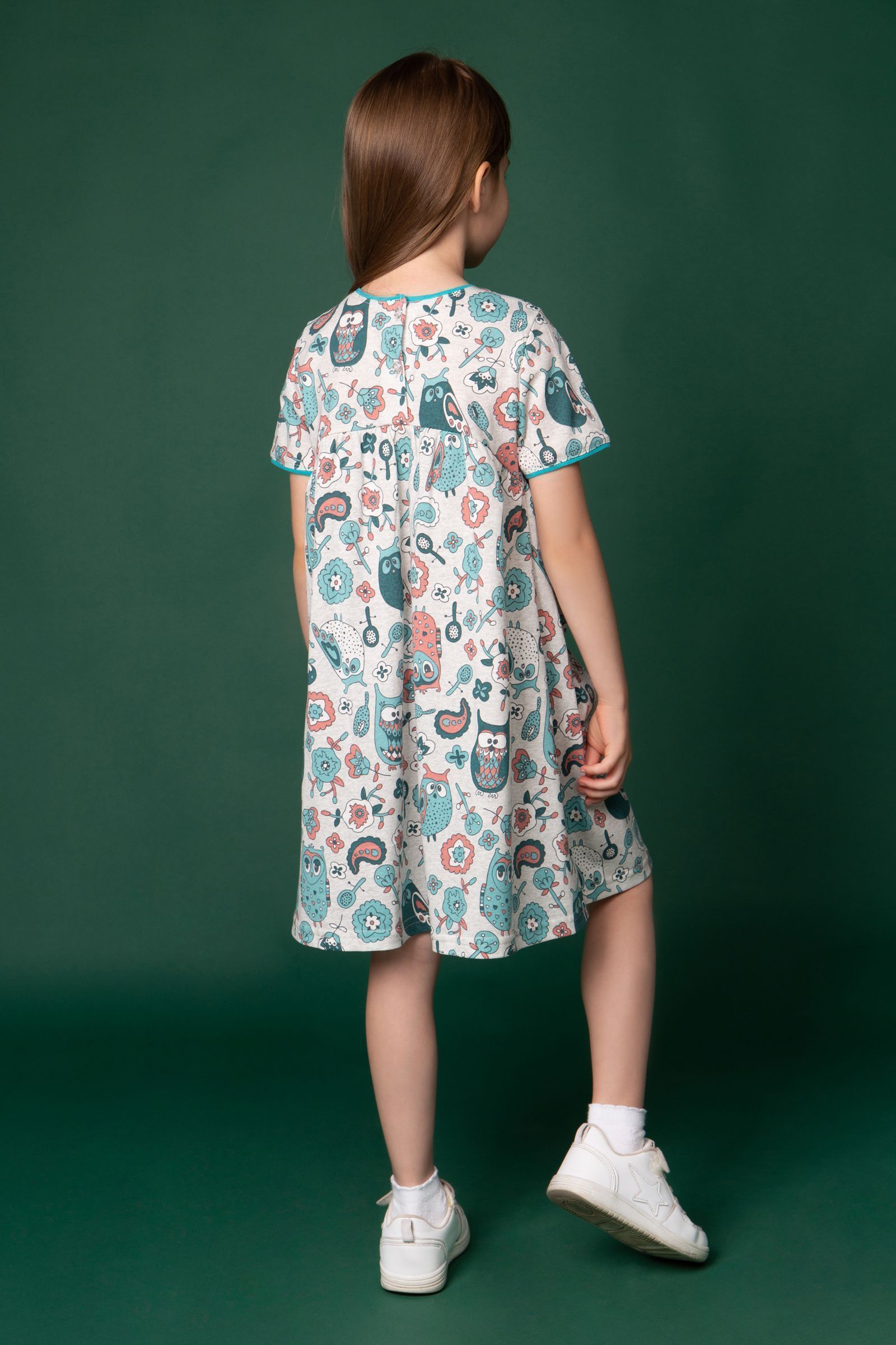 Платье-ПЛ02-3486 оптом от производителя детской одежды 'Алёна'