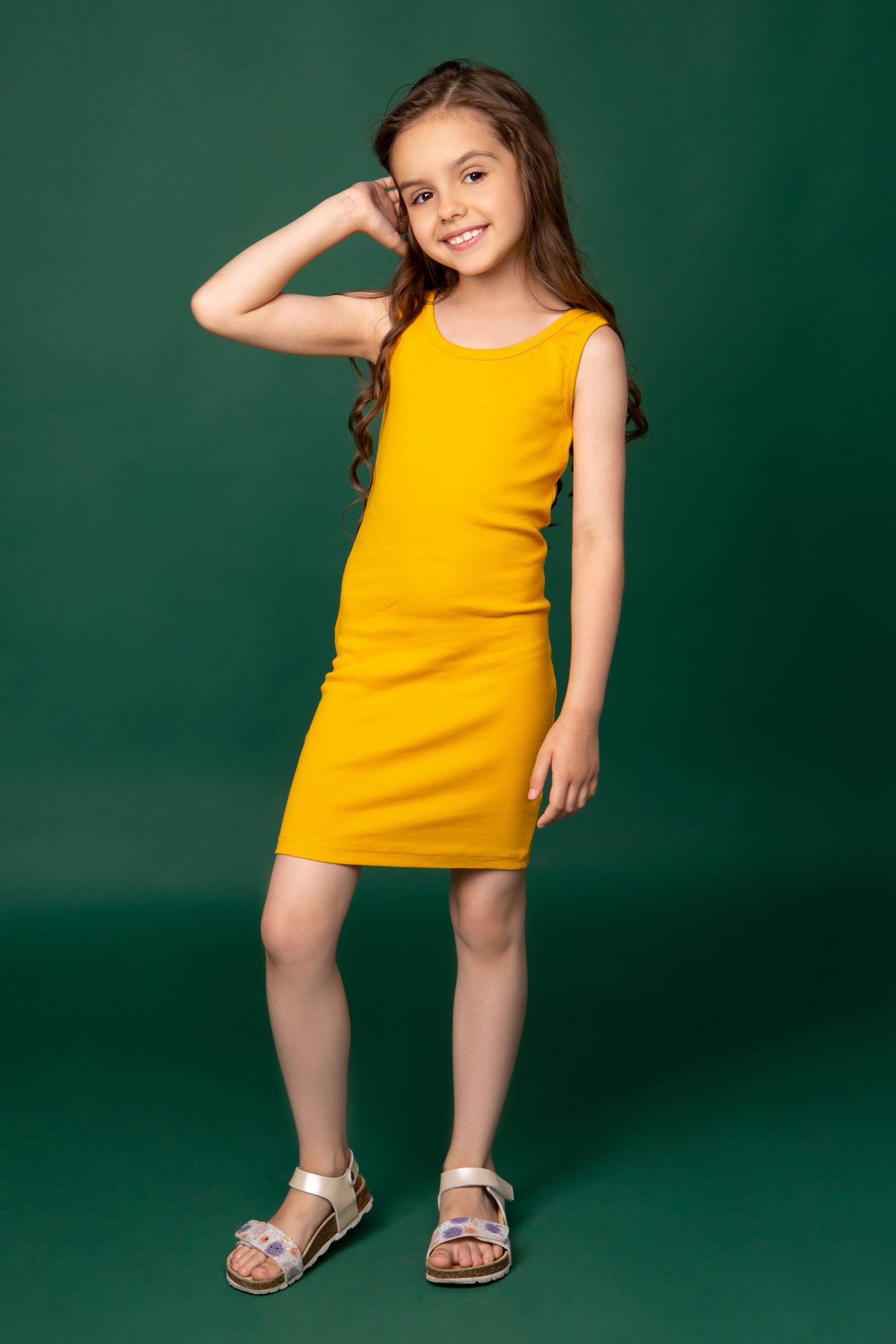 Платье-ПЛ11-4216 оптом от производителя детской одежды 'Алёна'