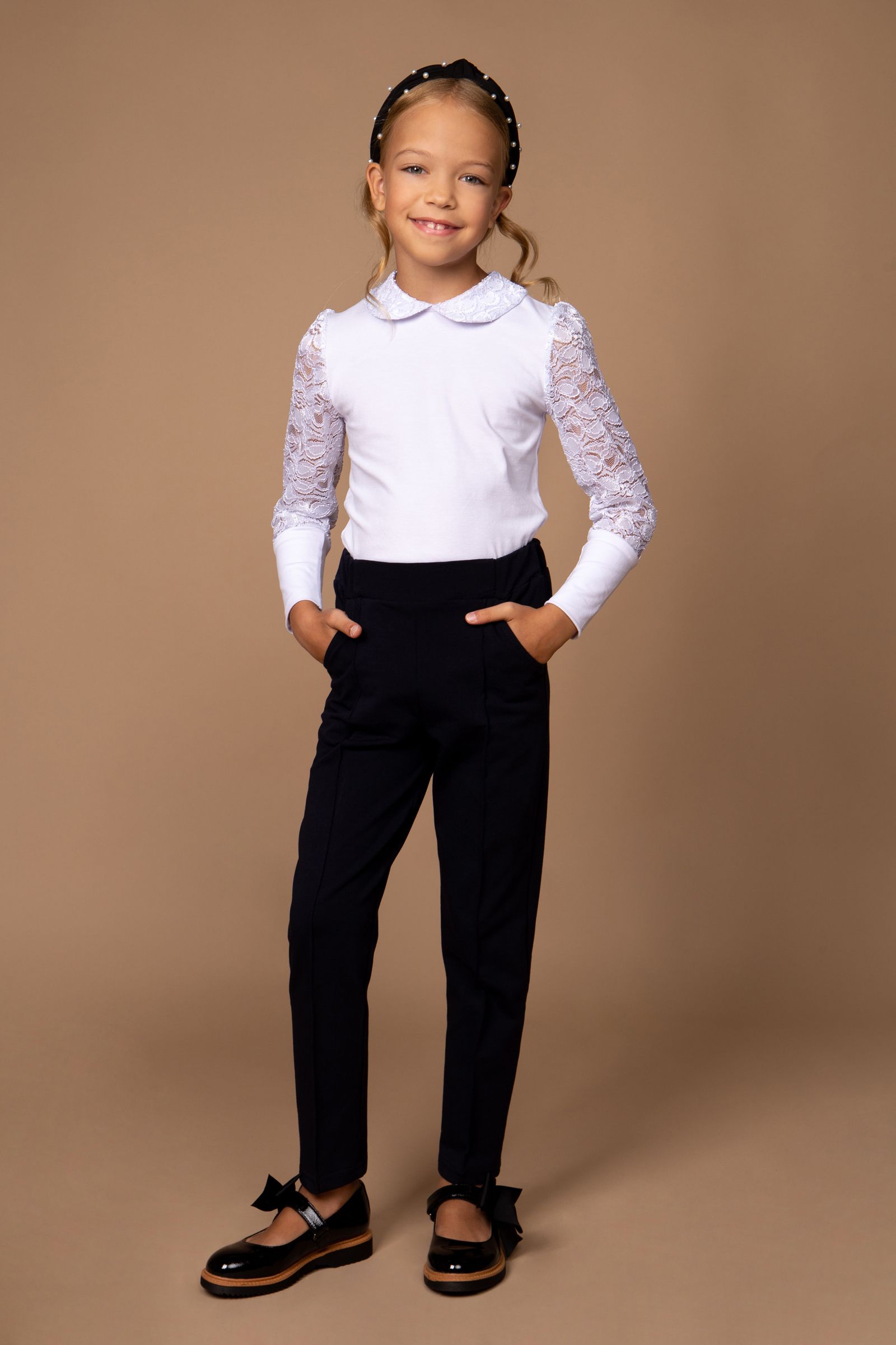 Брюки-БР15-4146 оптом от производителя детской одежды 'Алёна'
