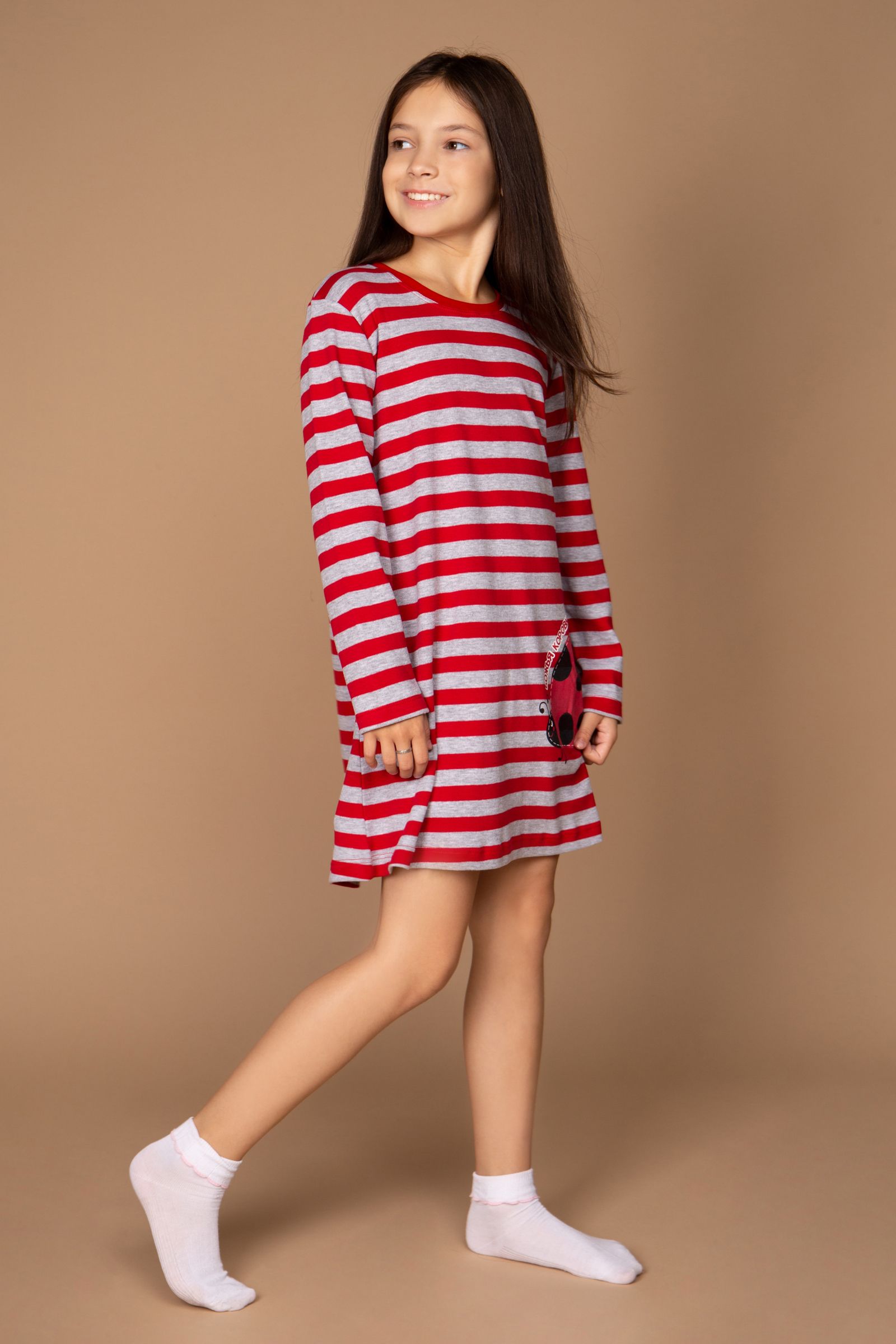 Ночная сорочка-СР01-3965 оптом от производителя детской одежды 'Алёна'