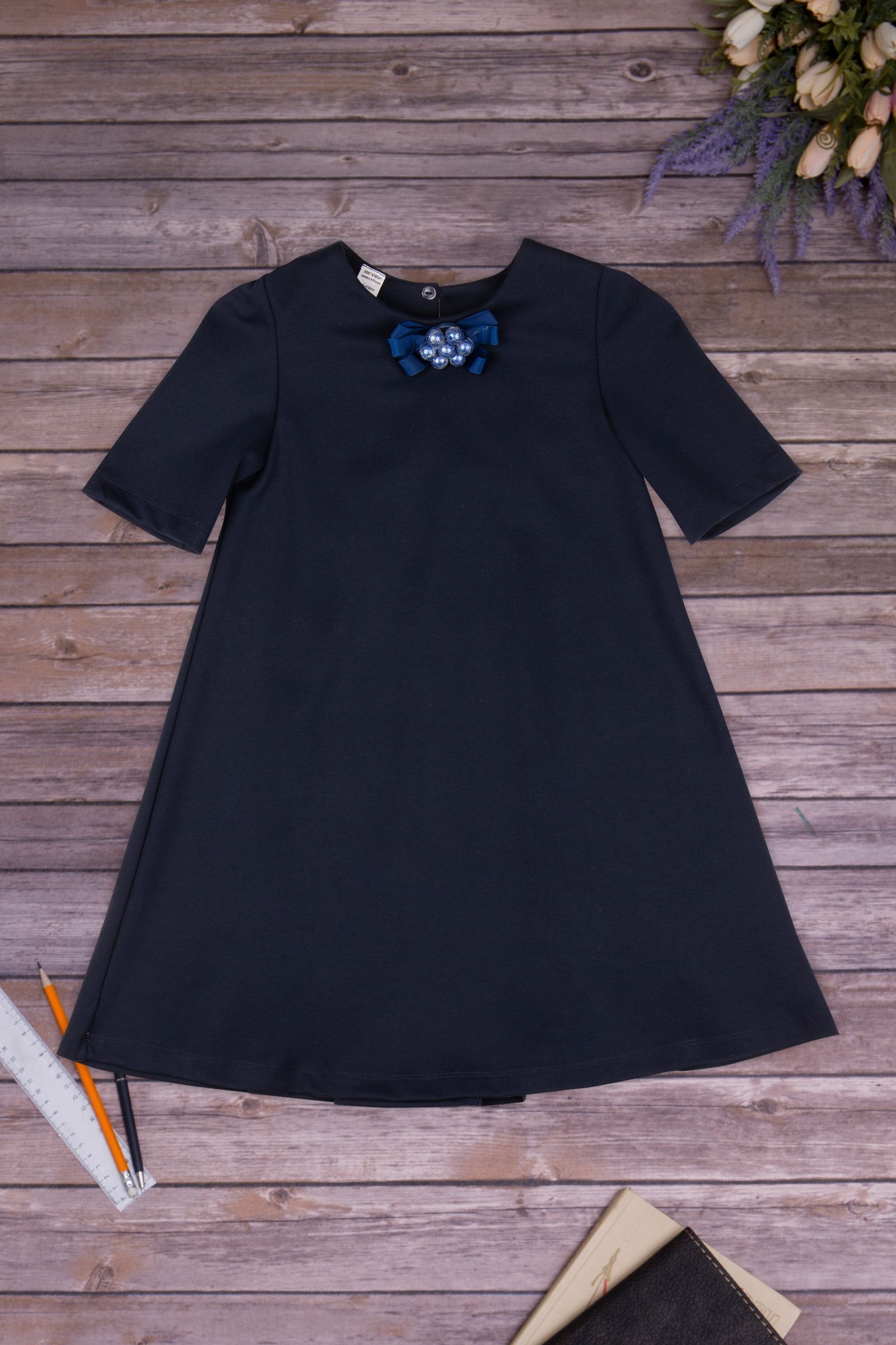 Платье-ПЛ01-4283 оптом от производителя детской одежды 'Алёна'