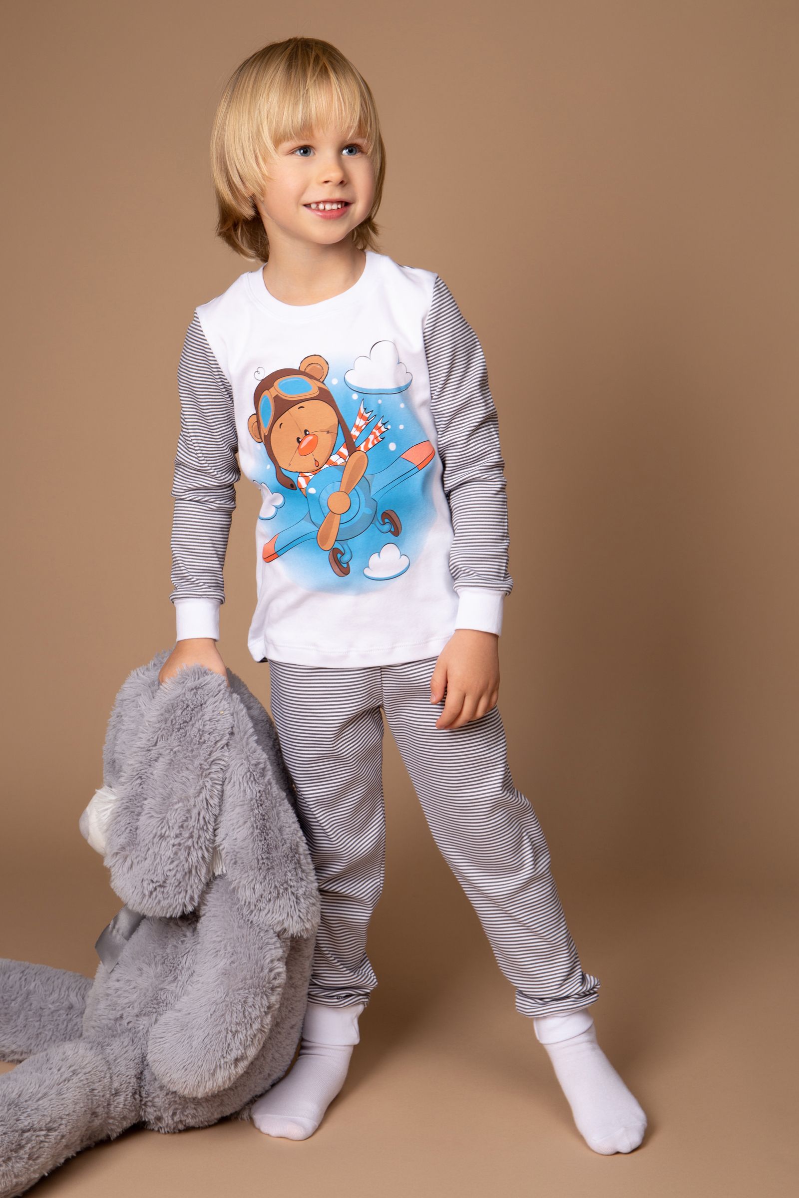 Пижама-ПЖ01-3774 оптом от производителя детской одежды 'Алёна'