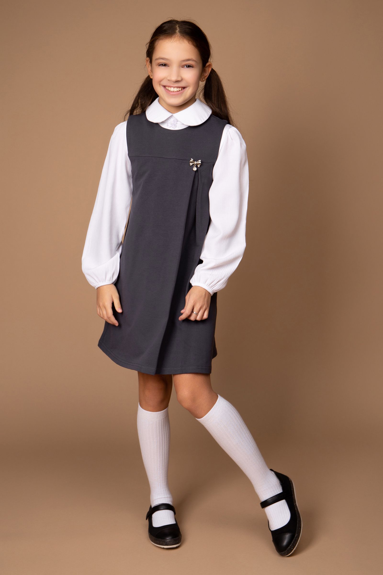 Сарафан-СФ15-4126 оптом от производителя детской одежды 'Алёна'