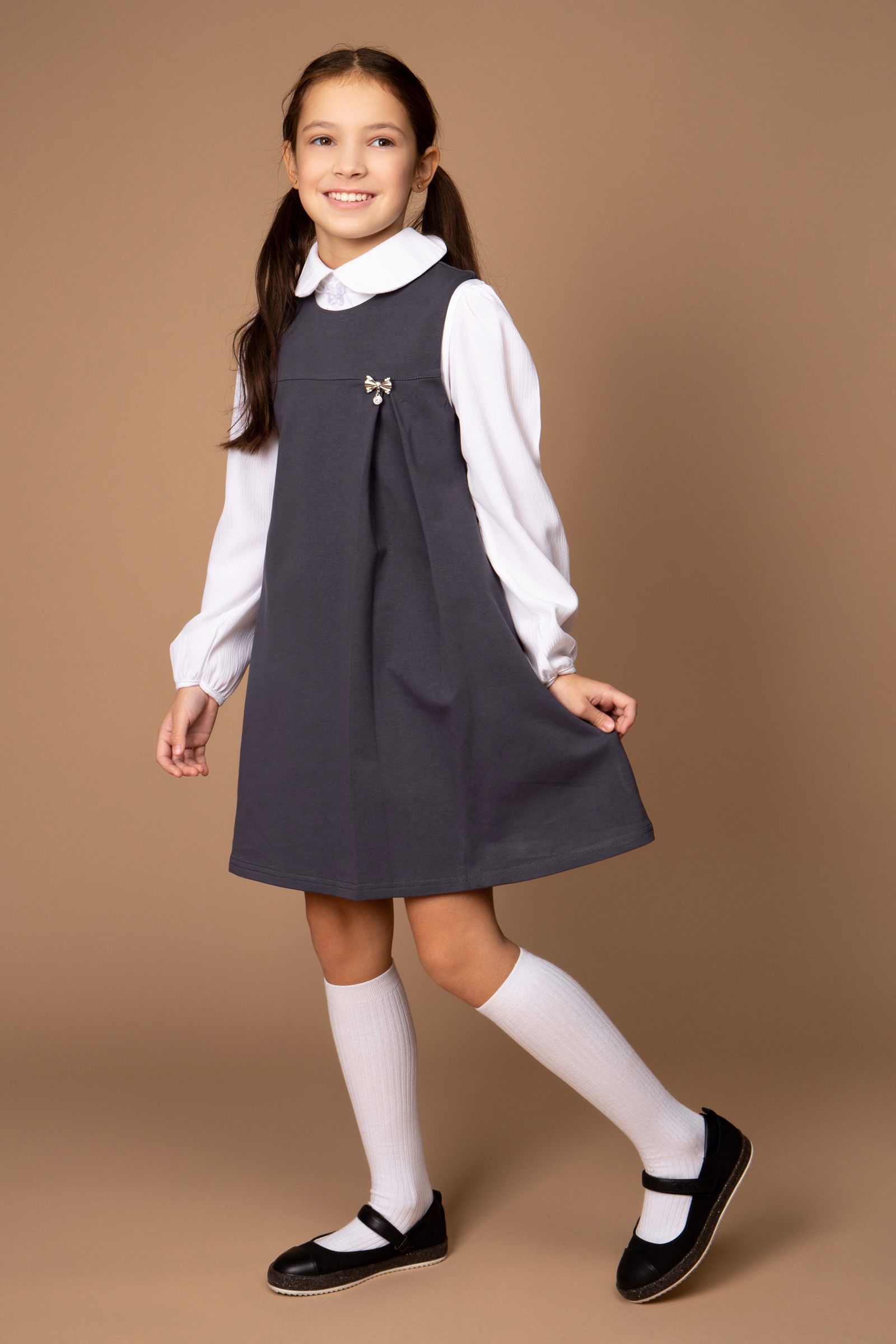Сарафан-СФ15-4126 оптом от производителя детской одежды 'Алёна'