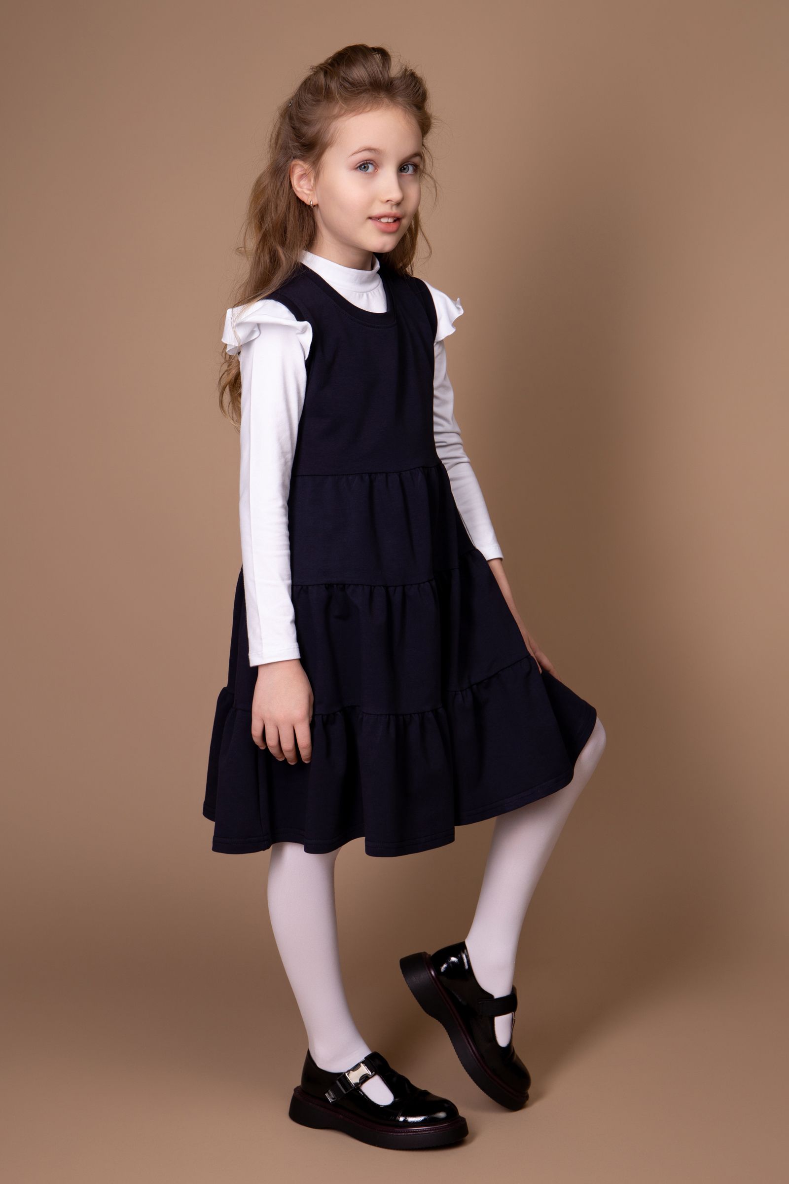 Сарафан-СФ15-4318 оптом от производителя детской одежды 'Алёна'