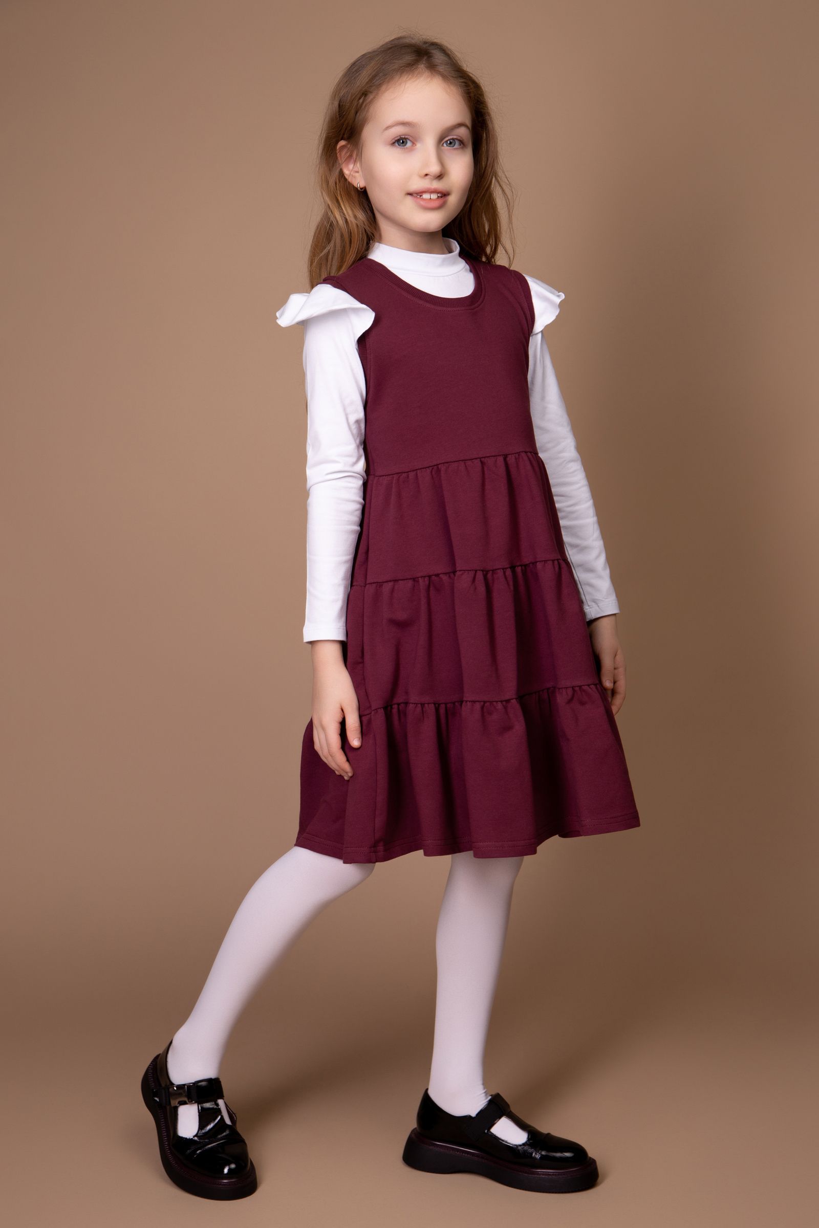 Сарафан-СФ15-4318 оптом от производителя детской одежды 'Алёна'