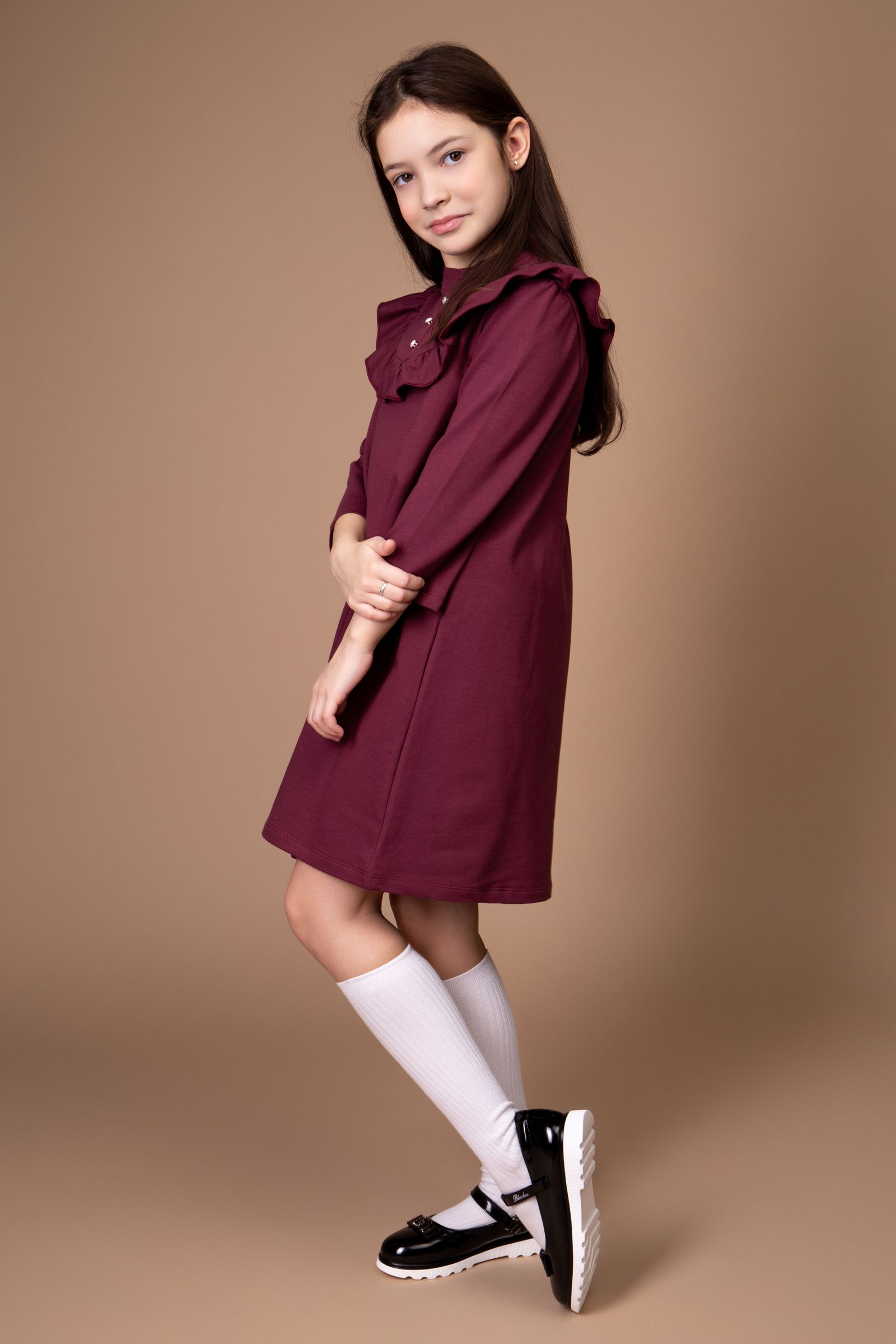 Платье-ПЛ15-4302 оптом от производителя детской одежды 'Алёна'