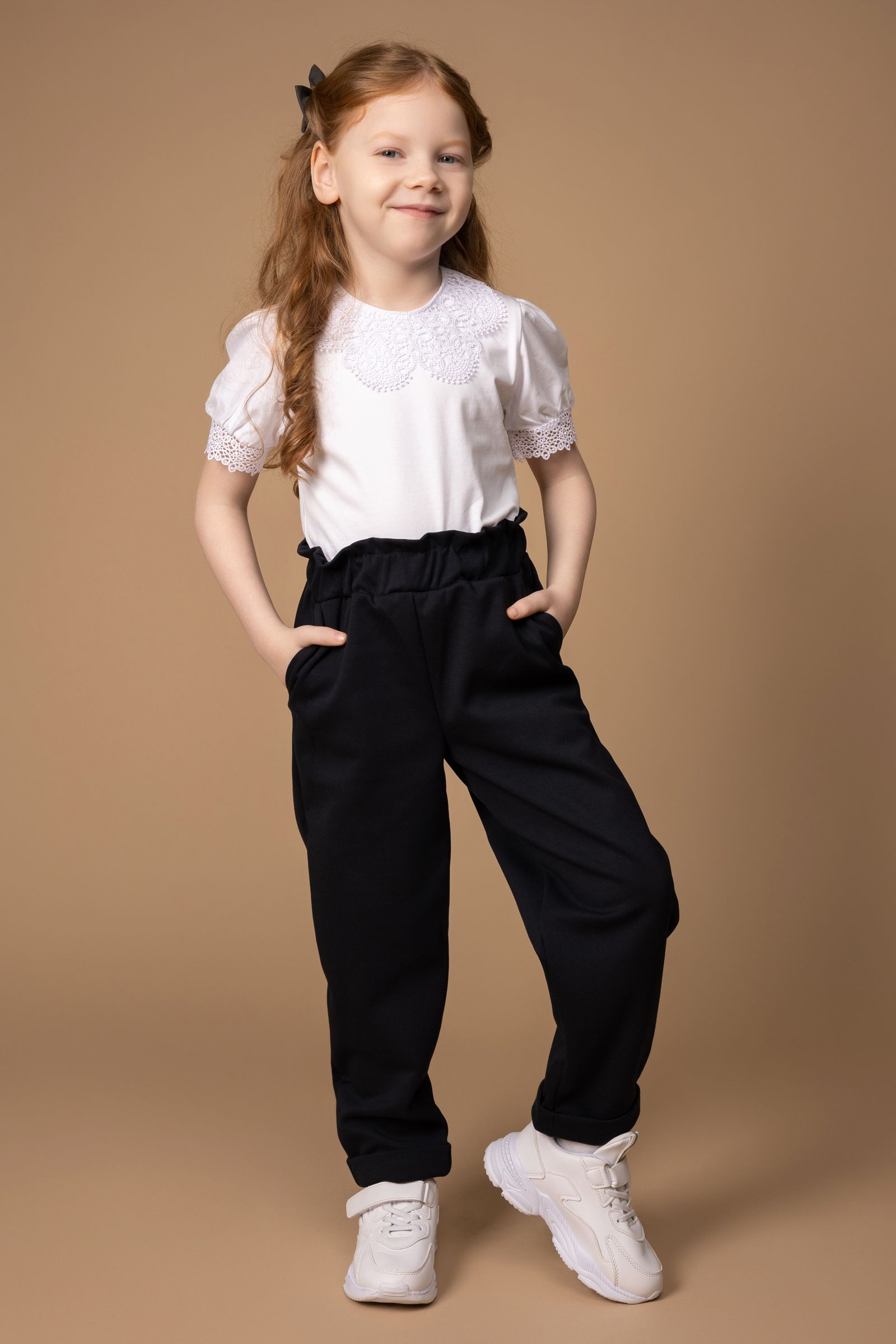 Брюки-БР01-4342 оптом от производителя детской одежды 'Алёна'