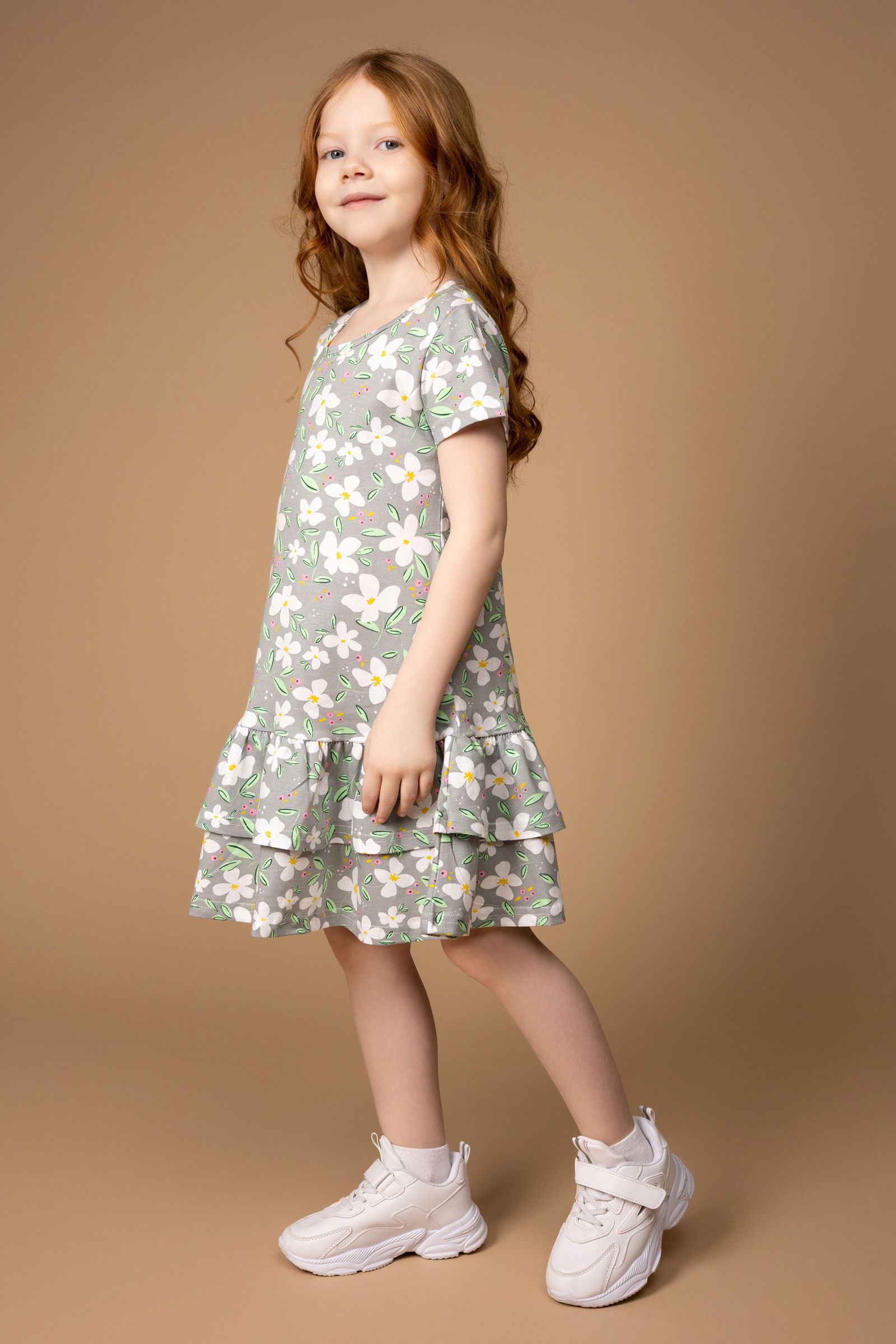 Платье-ПЛ02-4353 оптом от производителя детской одежды 'Алёна'