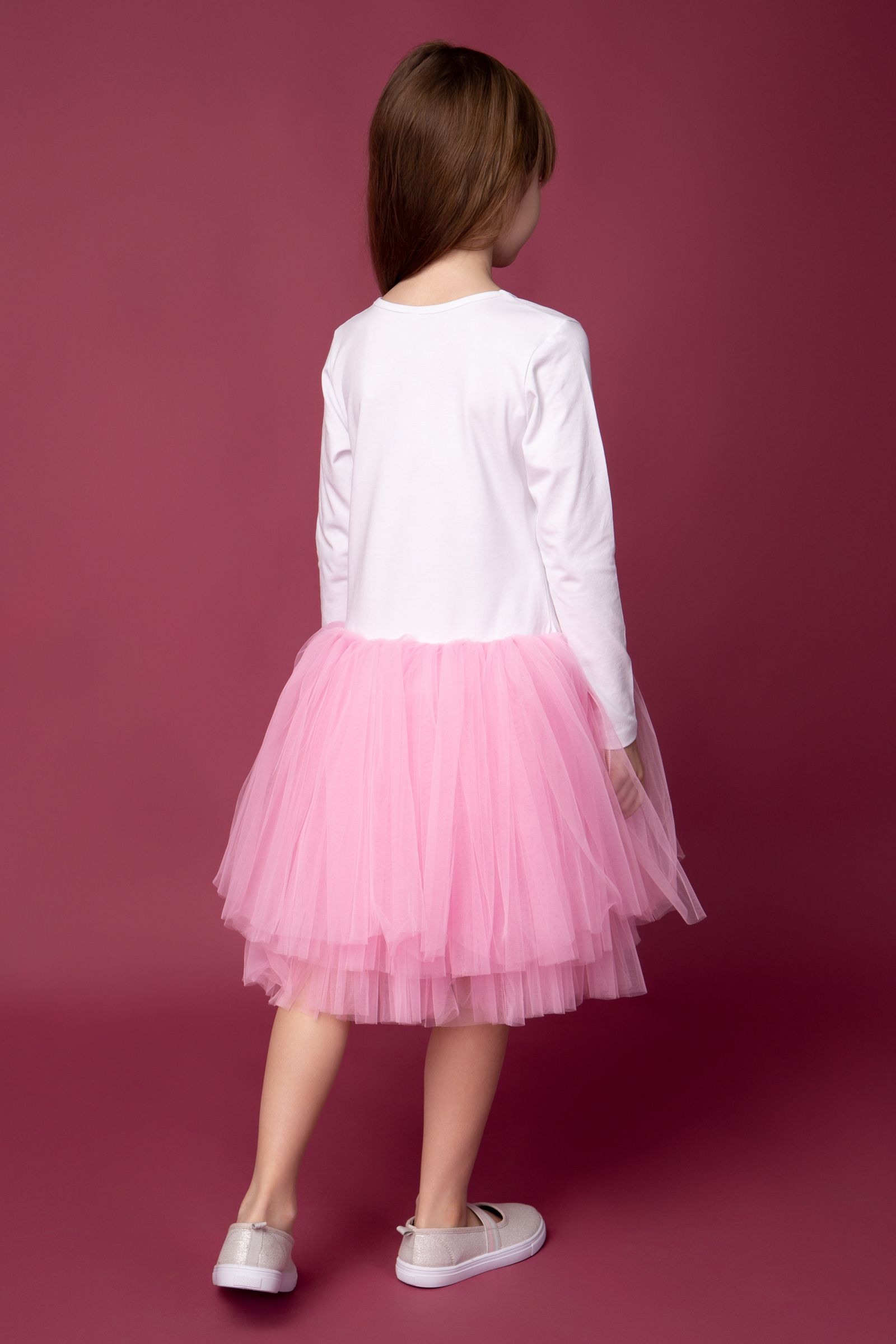 Платье-ПЛ09-4356 оптом от производителя детской одежды 'Алёна'