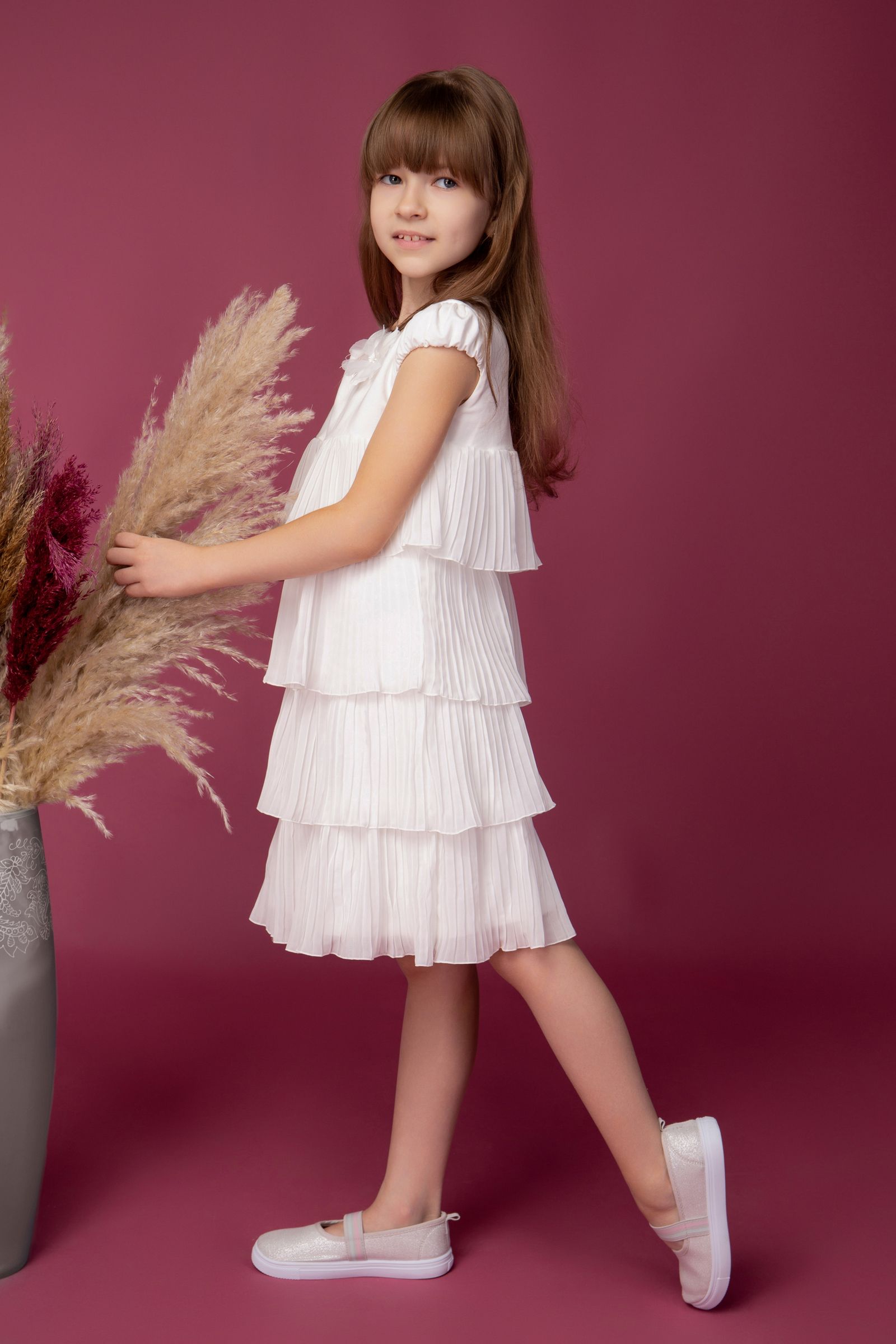 Платье-ПЛ09-4360 оптом от производителя детской одежды 'Алёна'