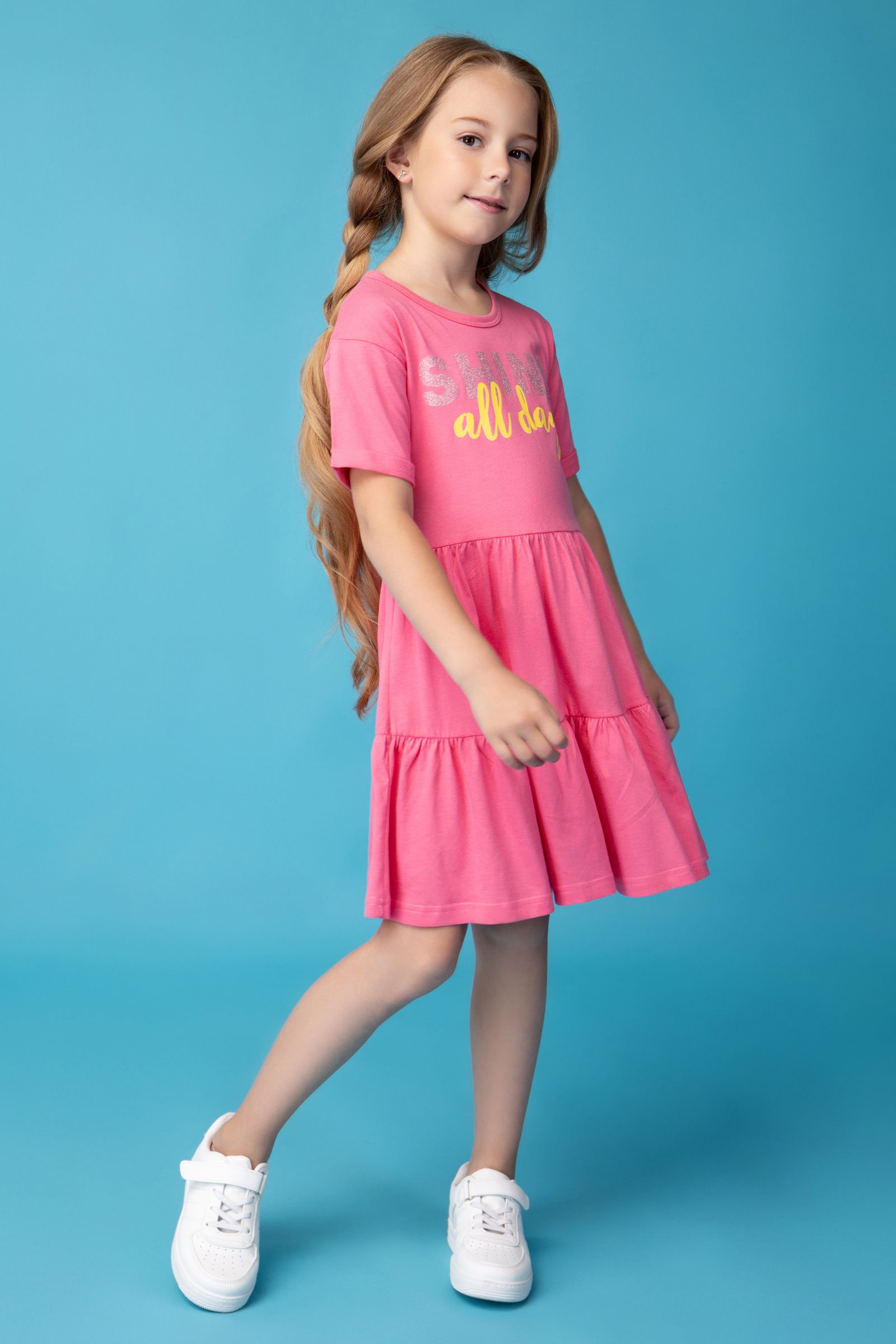 Платье-ПЛ02-4154 оптом от производителя детской одежды 'Алёна'
