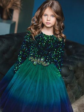 Платье-ПЛ89-49к оптом от производителя детской одежды 'Алёна'