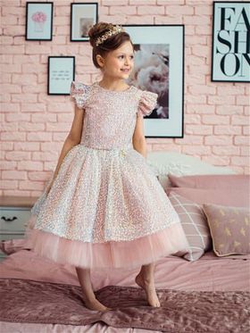 Платье-ПЛ46-12к оптом от производителя детской одежды 'Алёна'