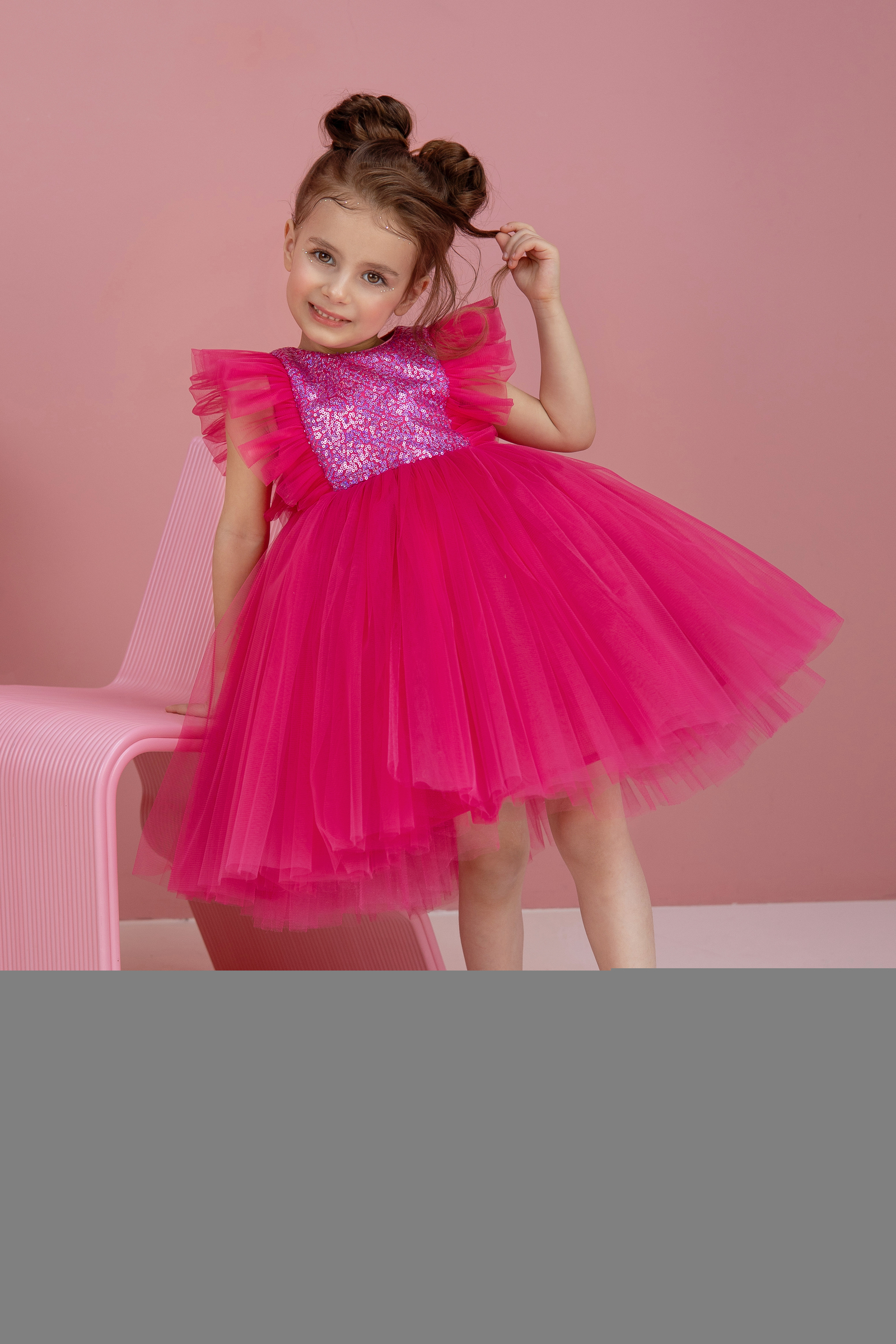 Платье-ПЛ116-43к оптом от производителя детской одежды 'Алёна'
