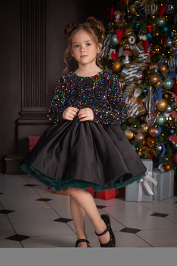 Платье-ПЛ118-64к оптом от производителя детской одежды 'Алёна'