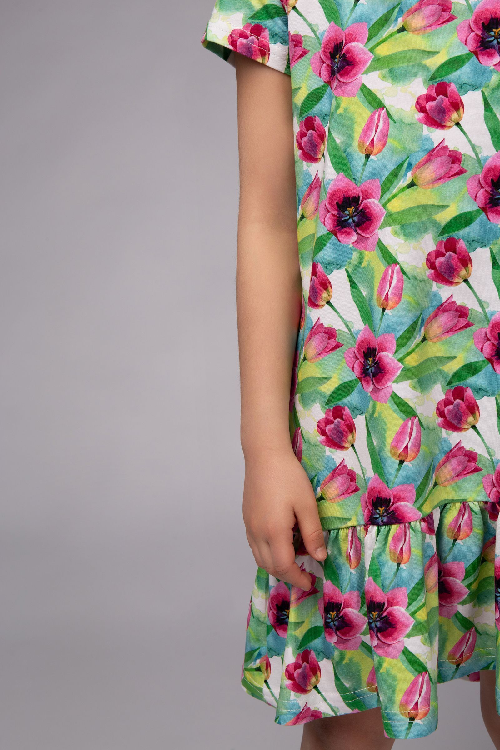 Платье-ПЛ09-4340 оптом от производителя детской одежды 'Алёна'