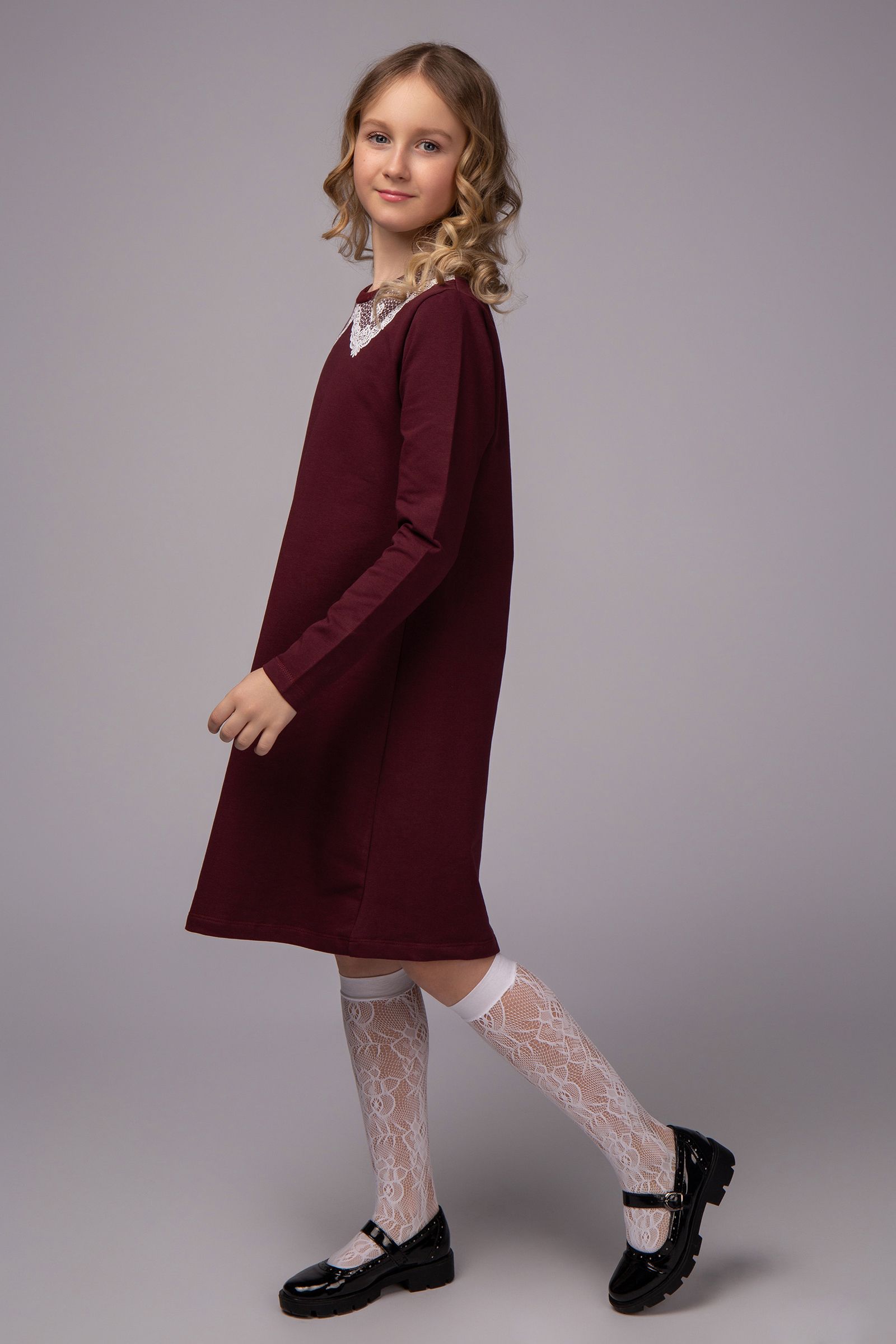 Платье-ПЛ15-4513 оптом от производителя детской одежды 'Алёна'